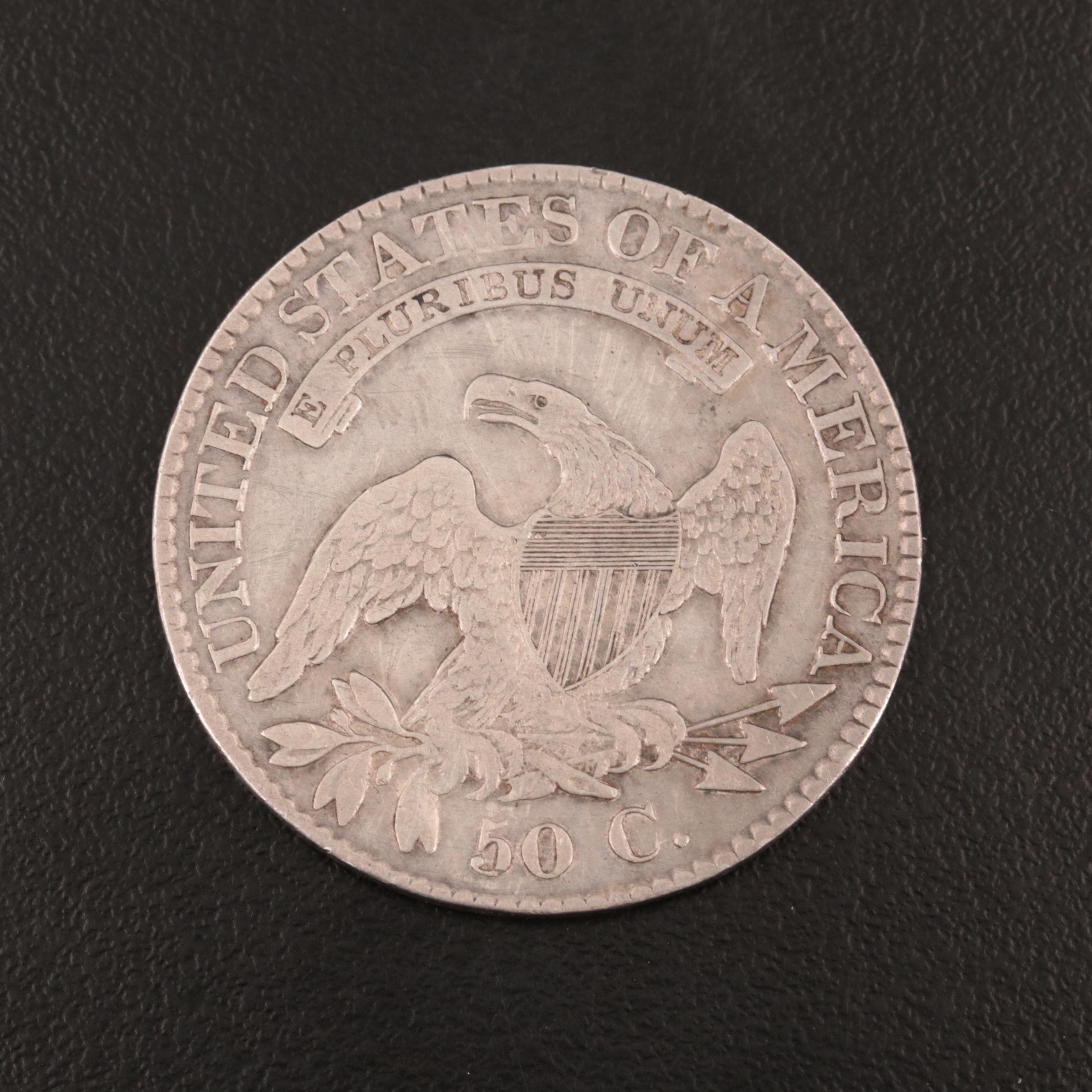 1823 Capped Bust Silver Half Dollar