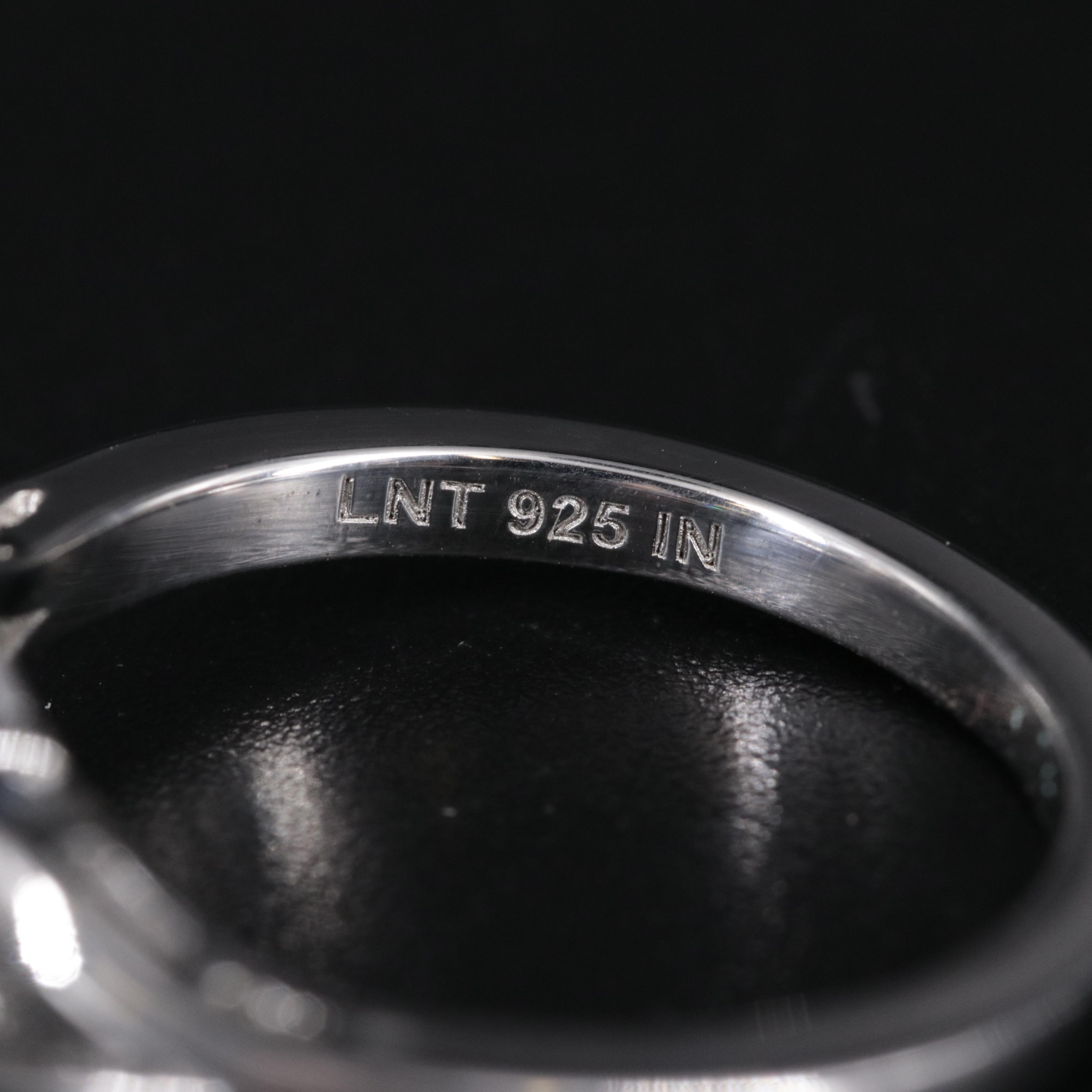 Sterling Silver Topaz Ring