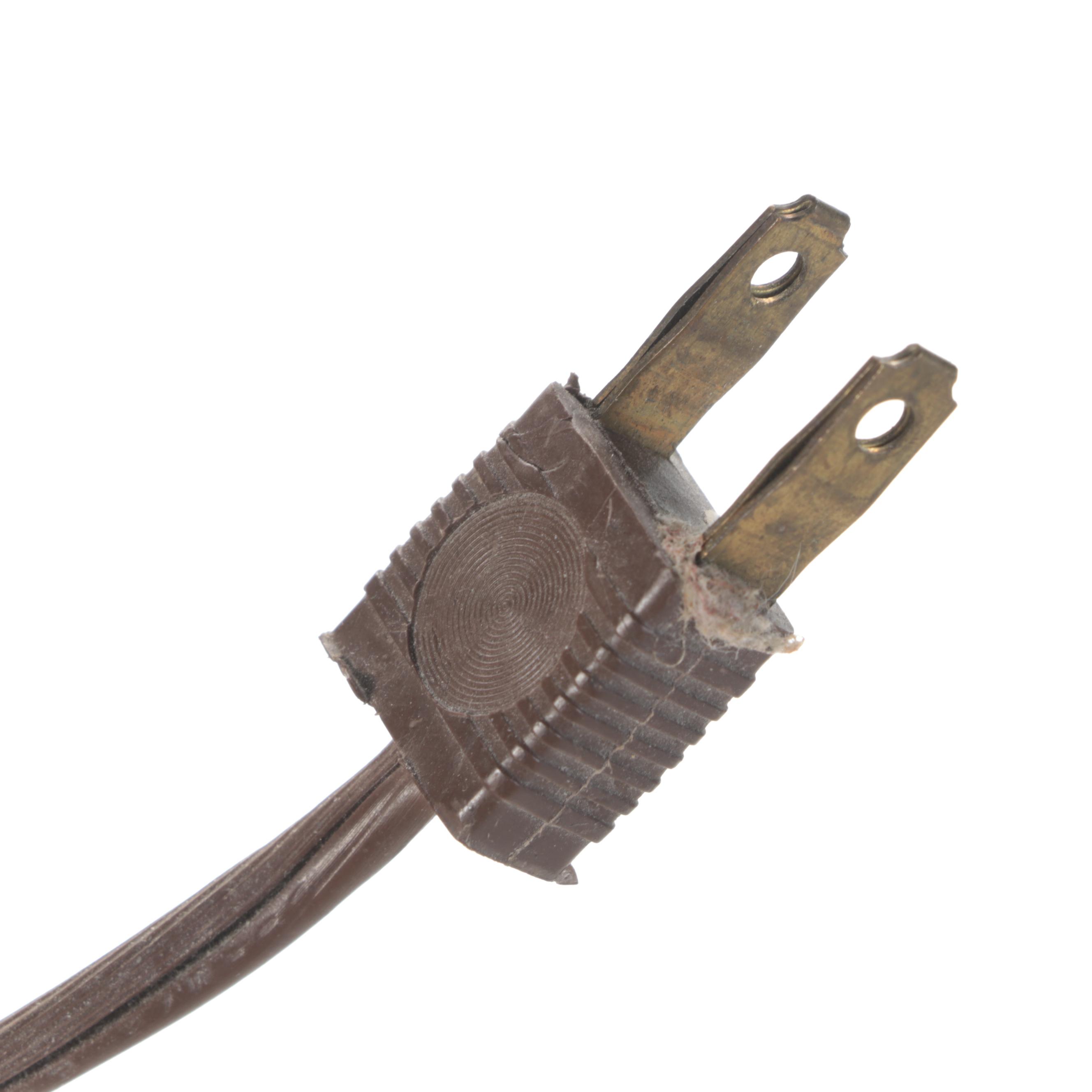 Feltman & Curme Cast Iron and Slag Glass Table Lamp, Early to Mid-20th Century