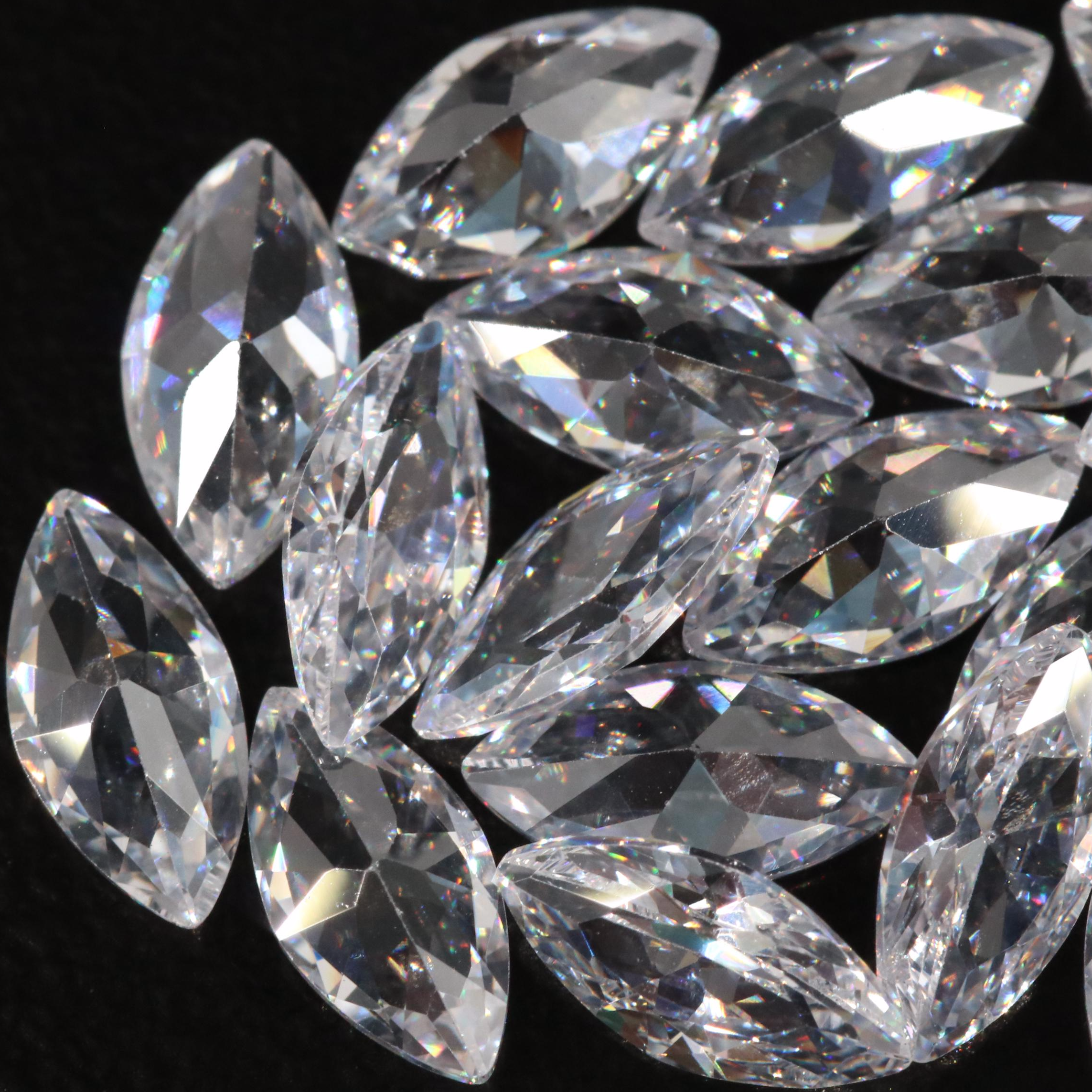 Loose 9.80 CTW Cubic Zirconia