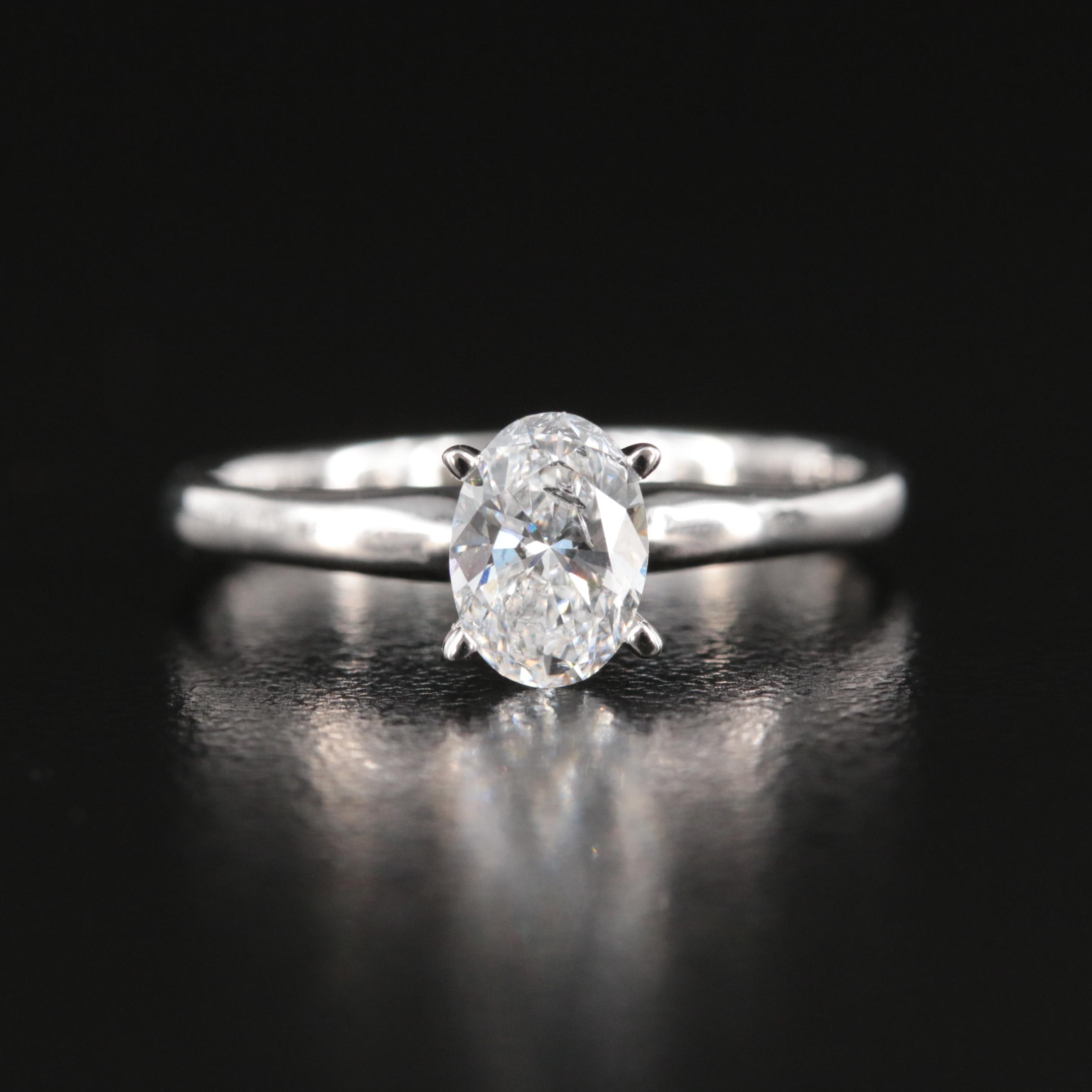 14K 0.78 CT Lab Grown Diamond Ring