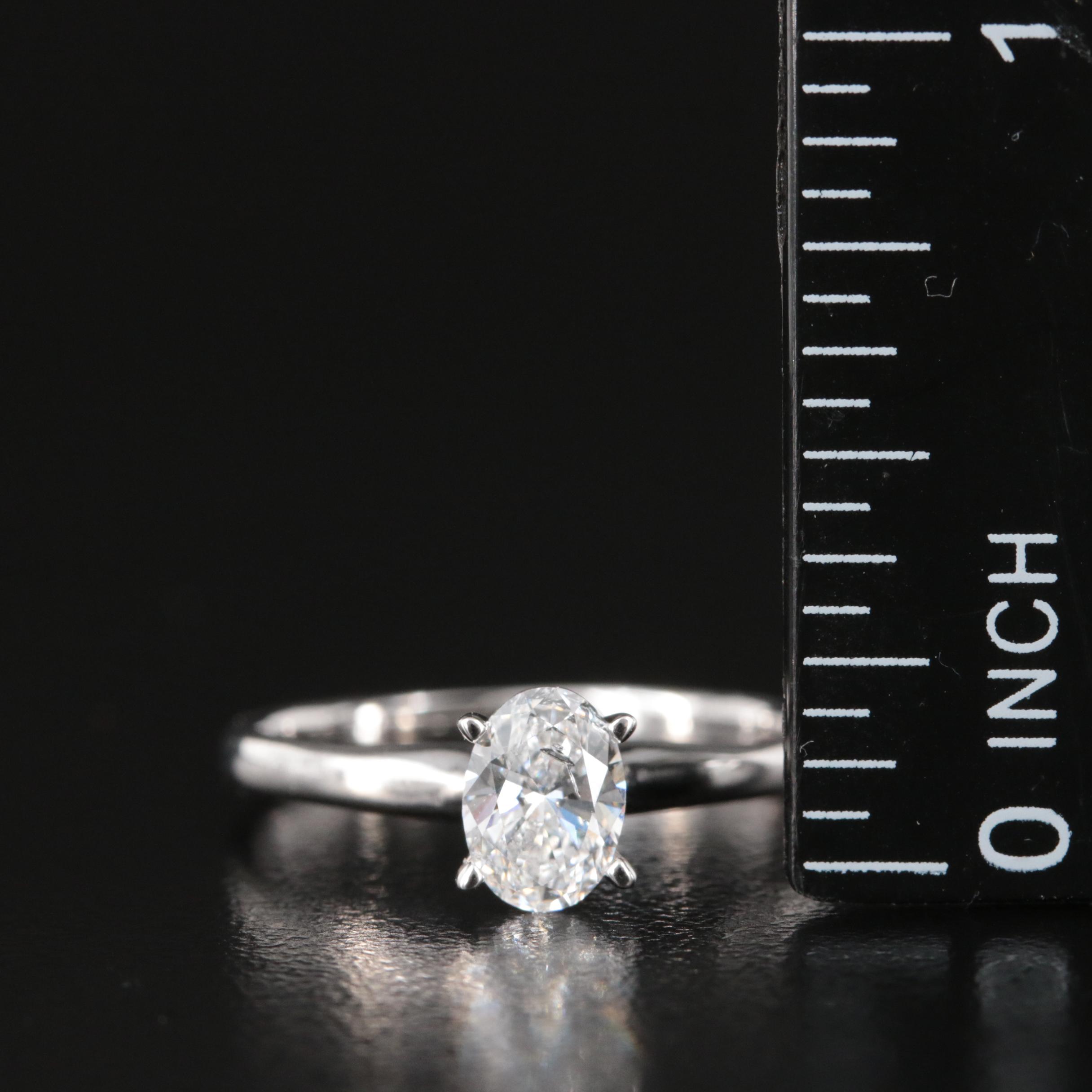 14K 0.78 CT Lab Grown Diamond Ring