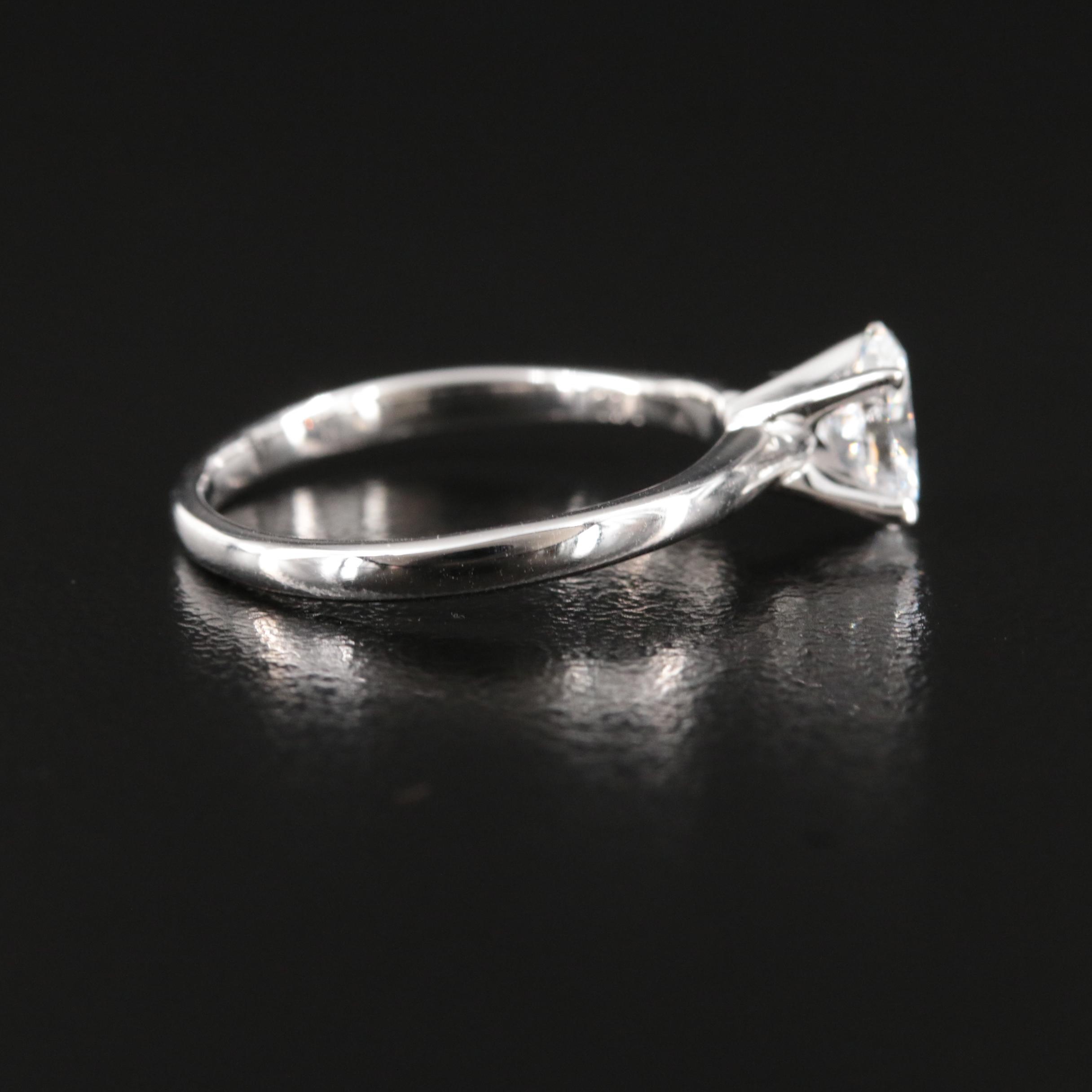 14K 0.78 CT Lab Grown Diamond Ring