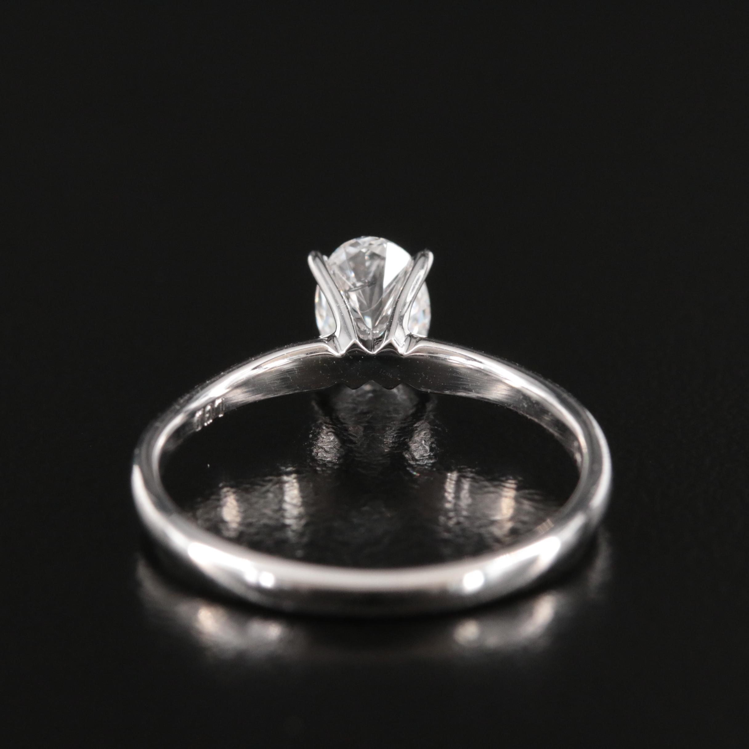 14K 0.78 CT Lab Grown Diamond Ring