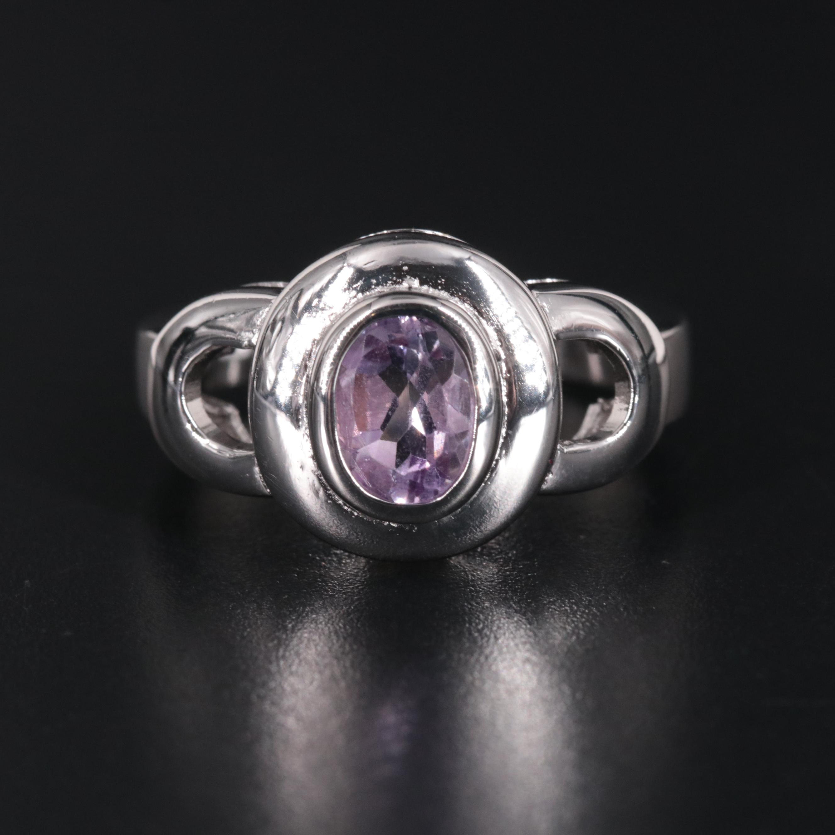 Sterling Silver Gemstone Ring