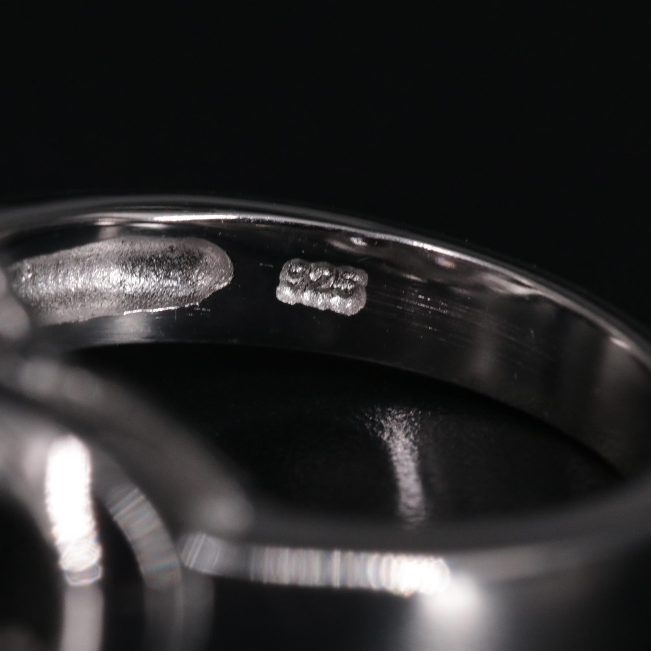 Sterling Silver Gemstone Ring