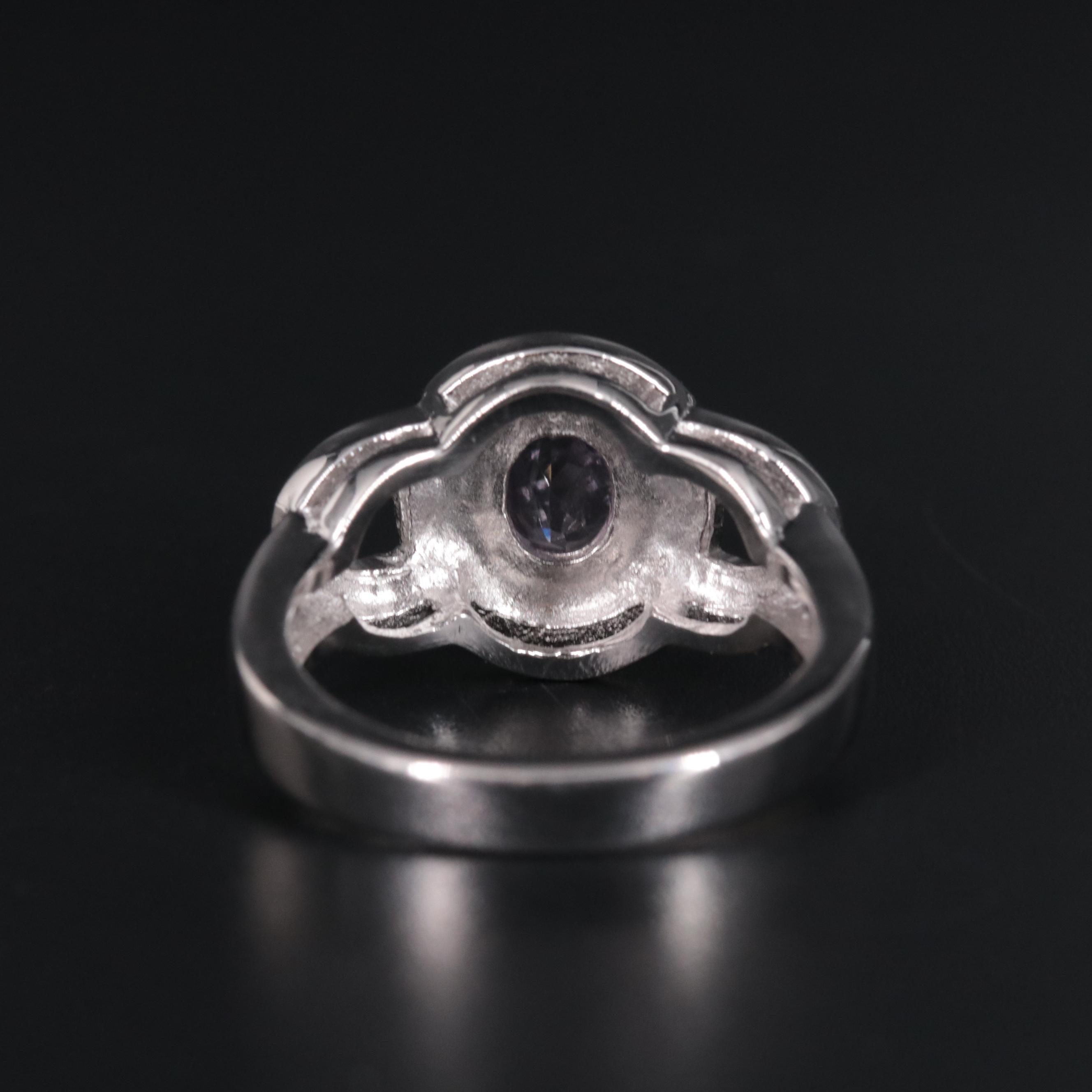 Sterling Silver Gemstone Ring
