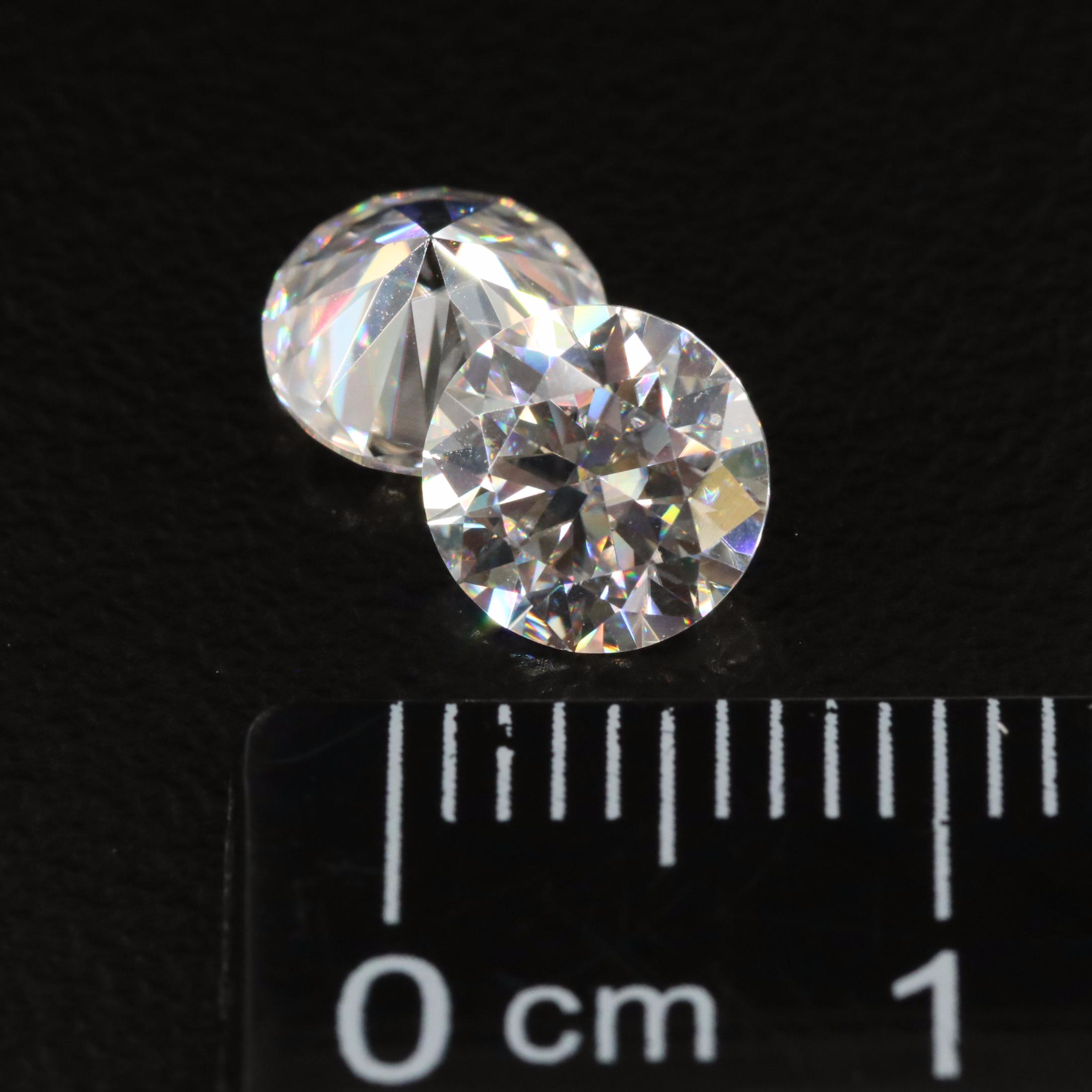 Loose 1.91 CTW Moissanite