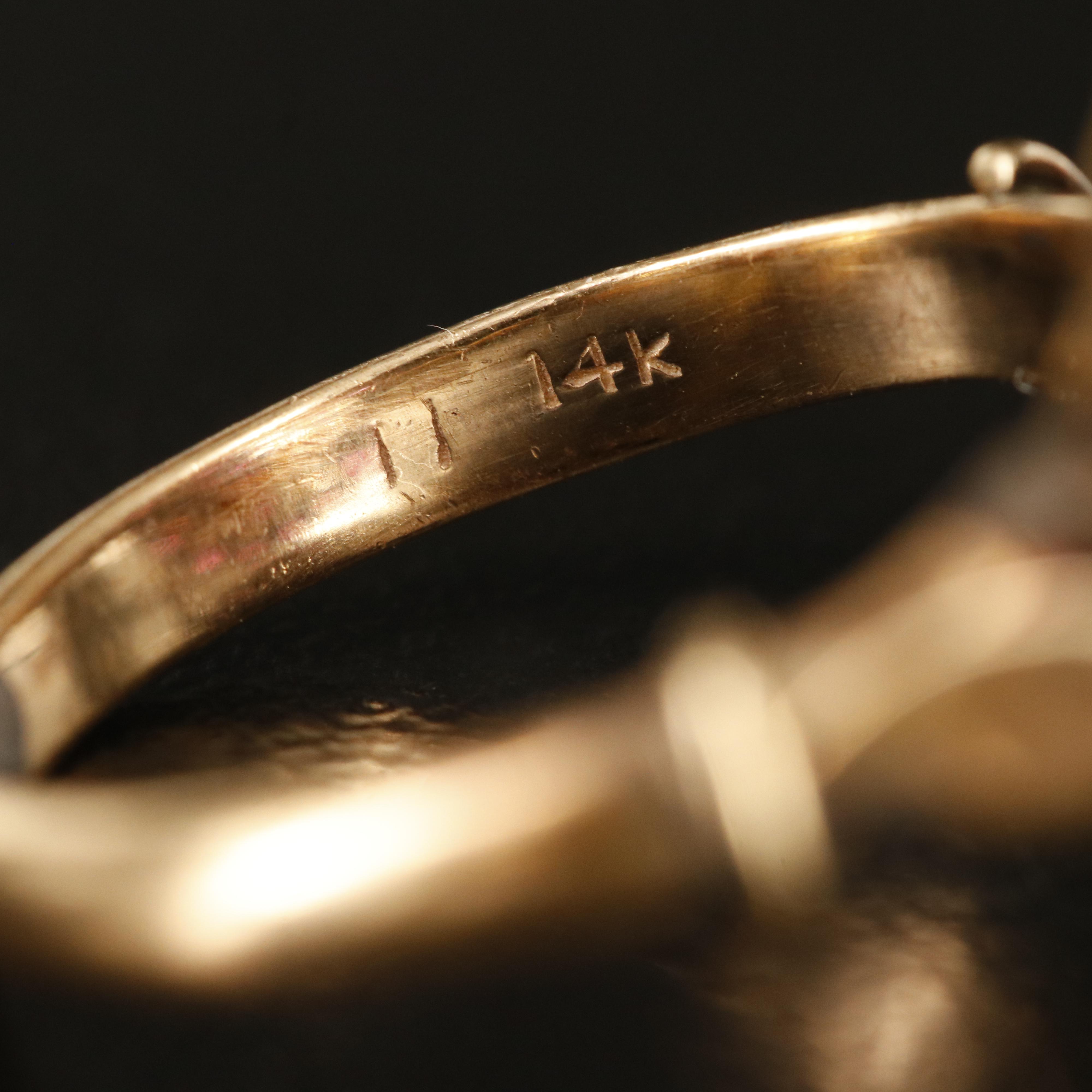 10K Ruby Thai Princess Ring