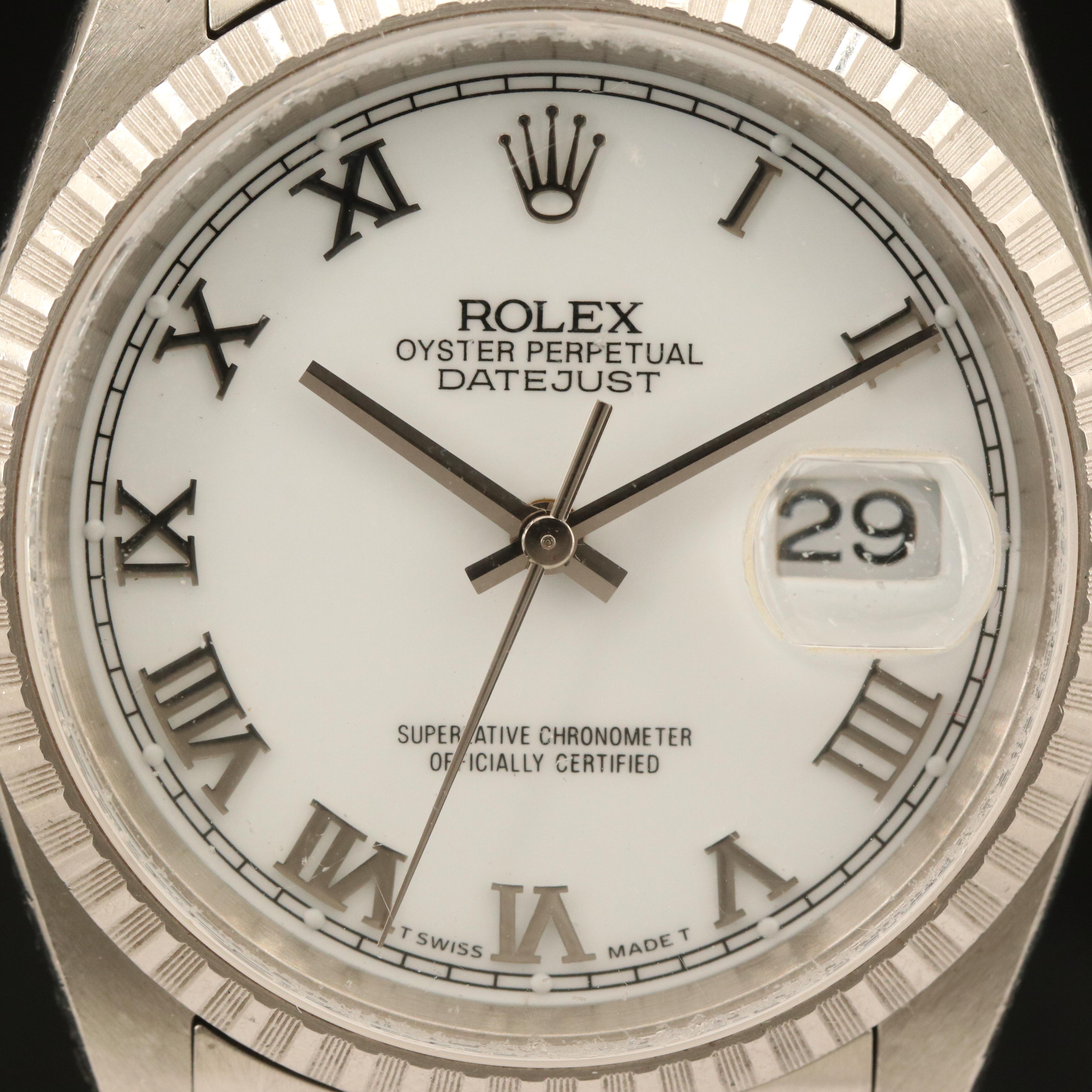 2003 - 2004 Rolex Oyster Perpetual Datejust Watch