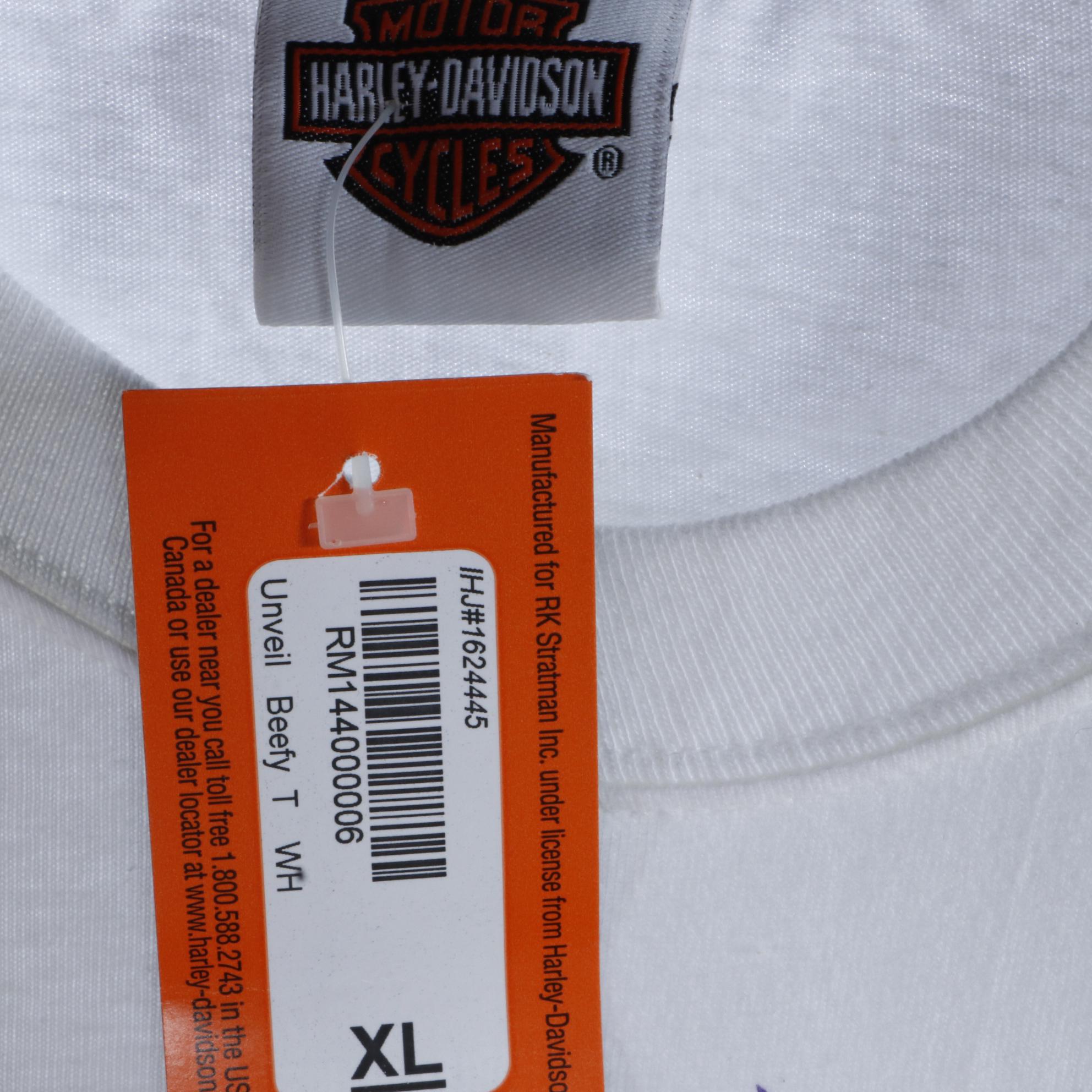 Licensed Harley-Davidson Graphic Tee Shirts