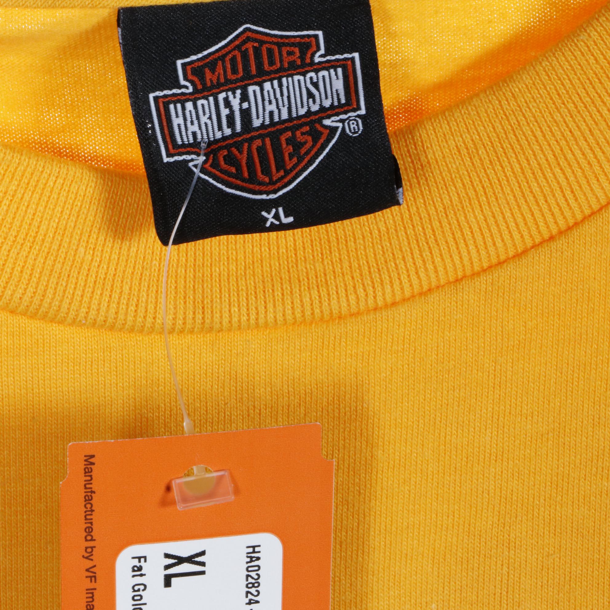 Licensed Harley-Davidson Graphic Tee Shirts