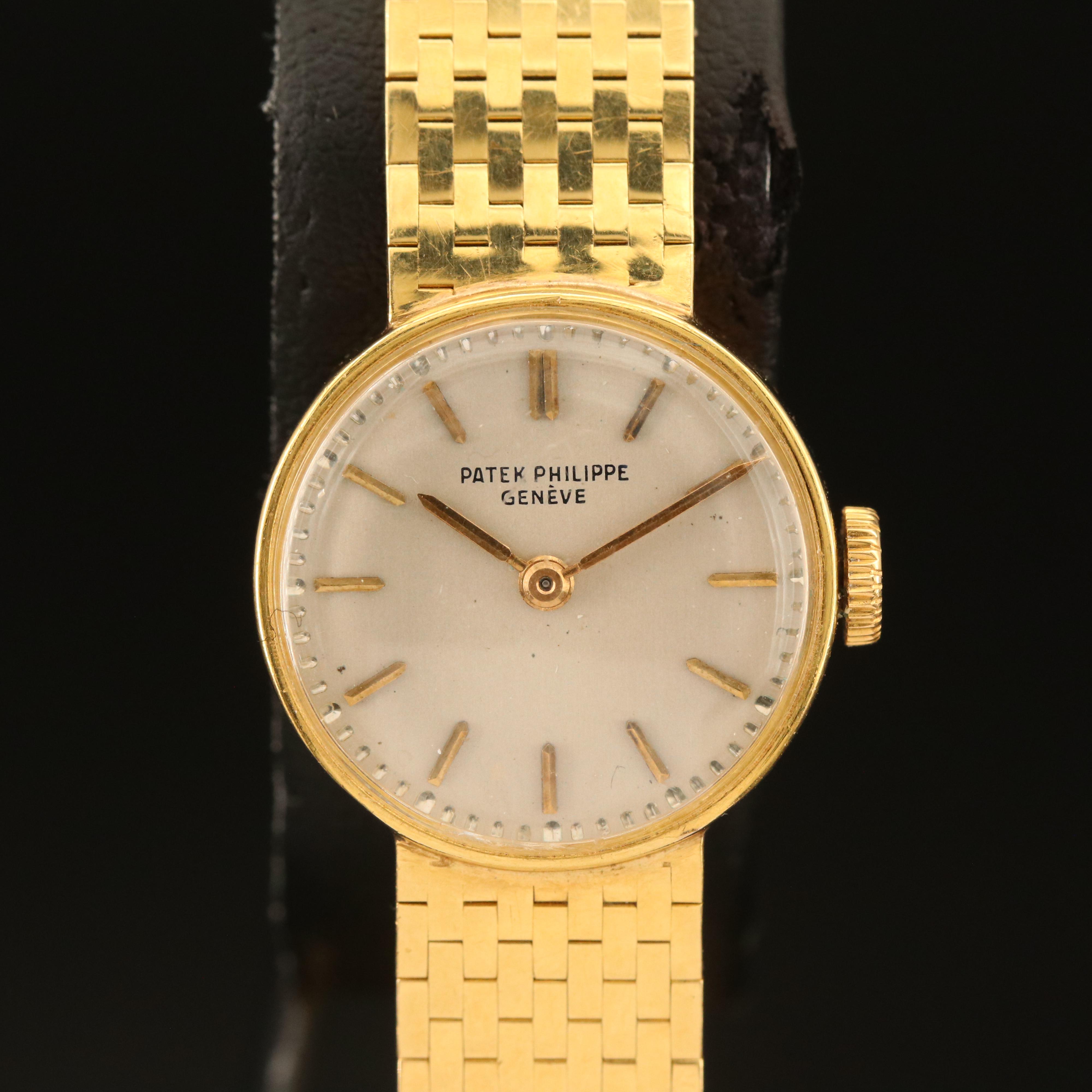 Vintage Patek Philippe 18K Stem Wind Watch
