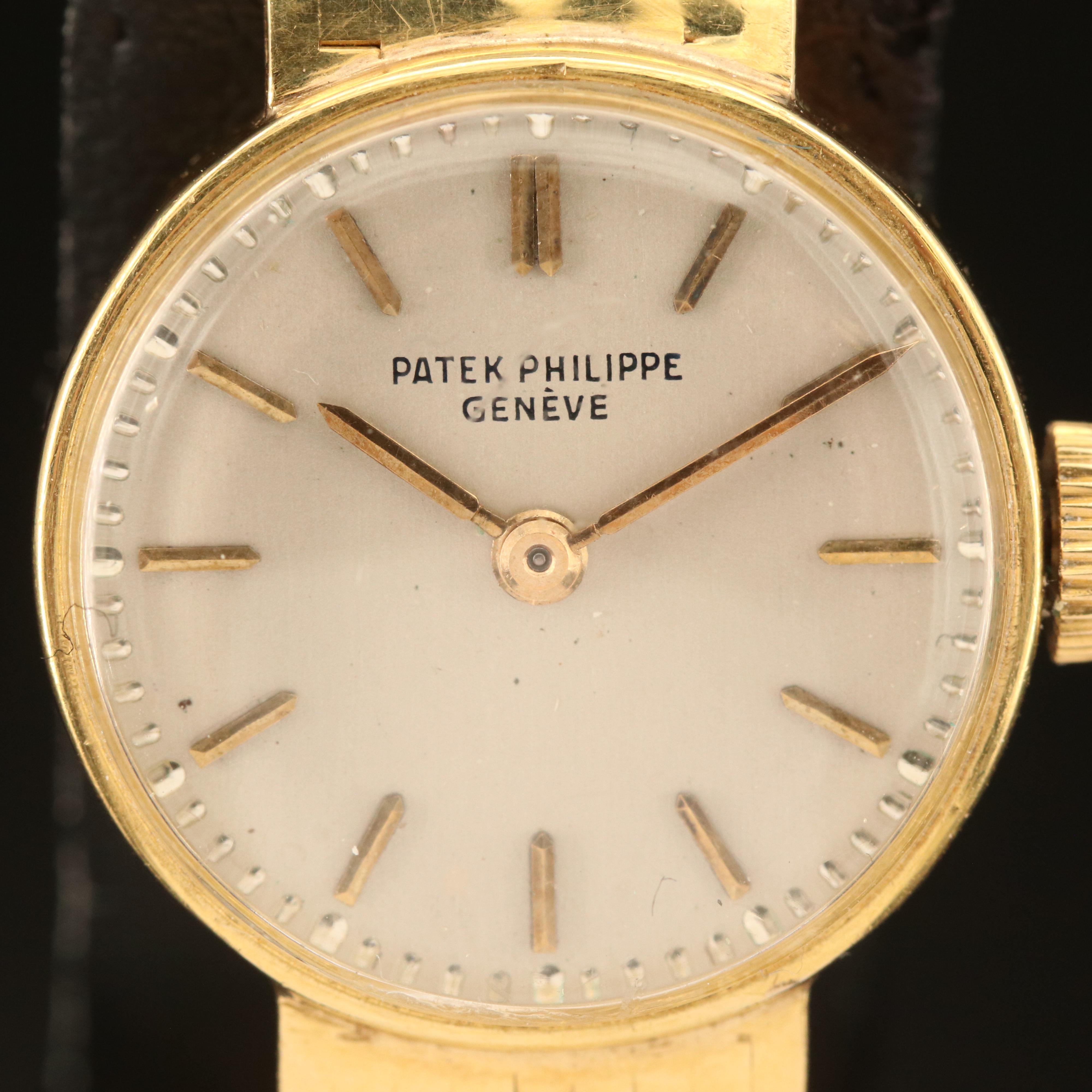 Vintage Patek Philippe 18K Stem Wind Watch