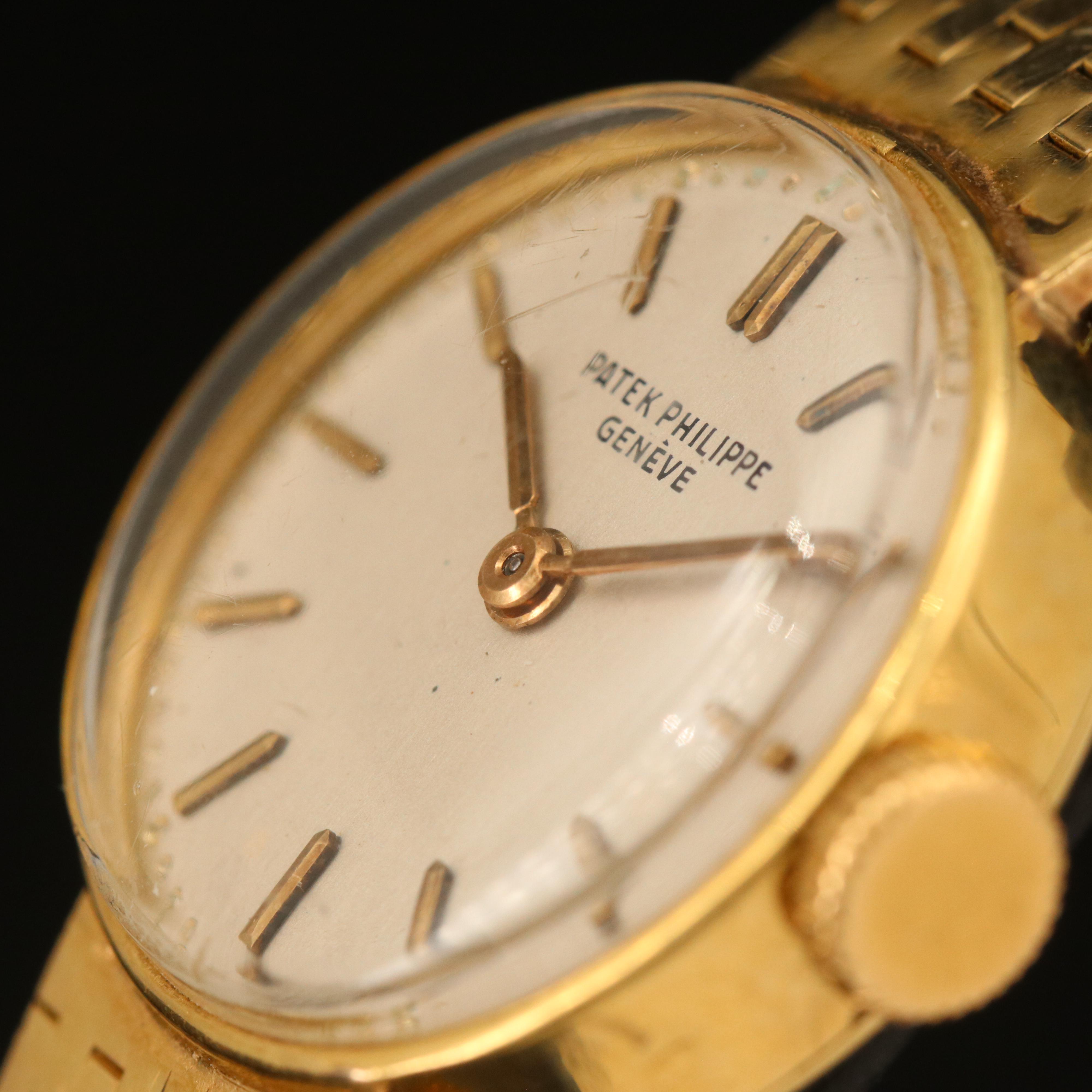 Vintage Patek Philippe 18K Stem Wind Watch