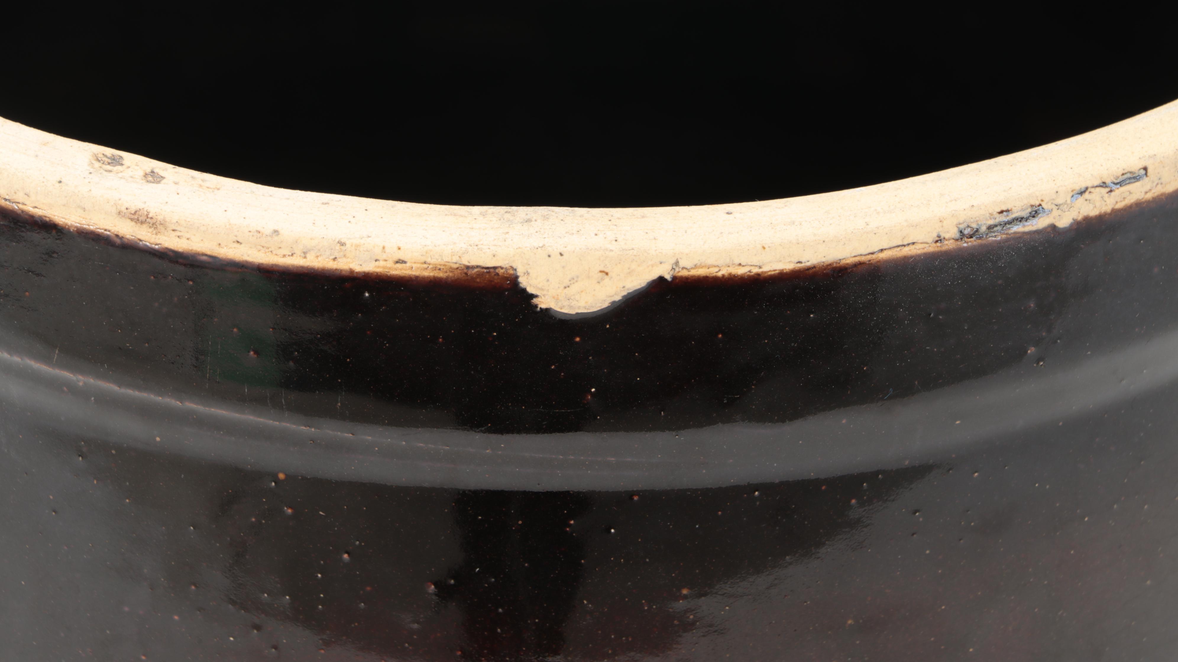 McCoy Primitive Style Blue Star 6-Gallon Stoneware Crock, Early 20th Century