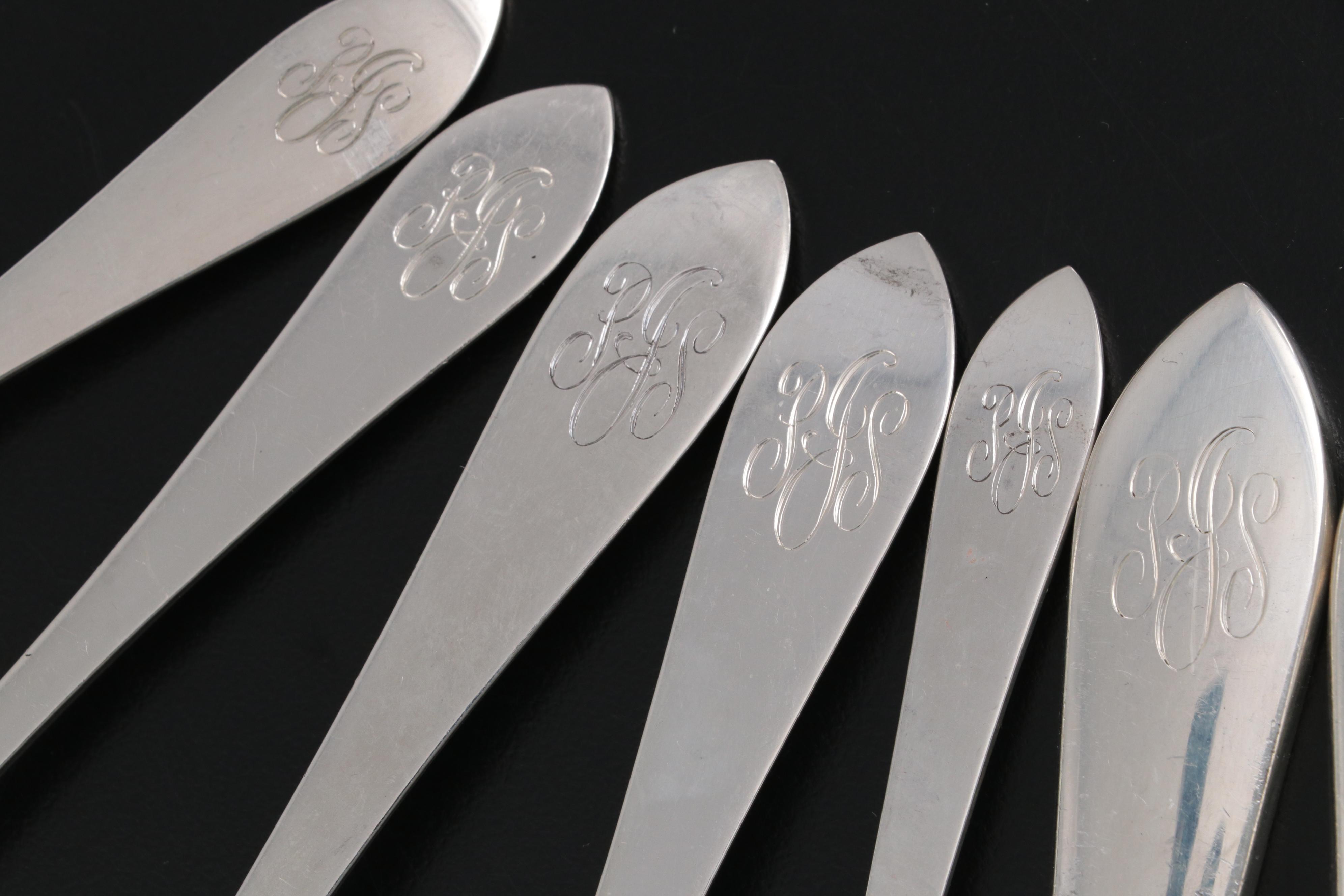 Tiffany & Co. "Faneuil" Sterling Silver Flatware Service for Twelve