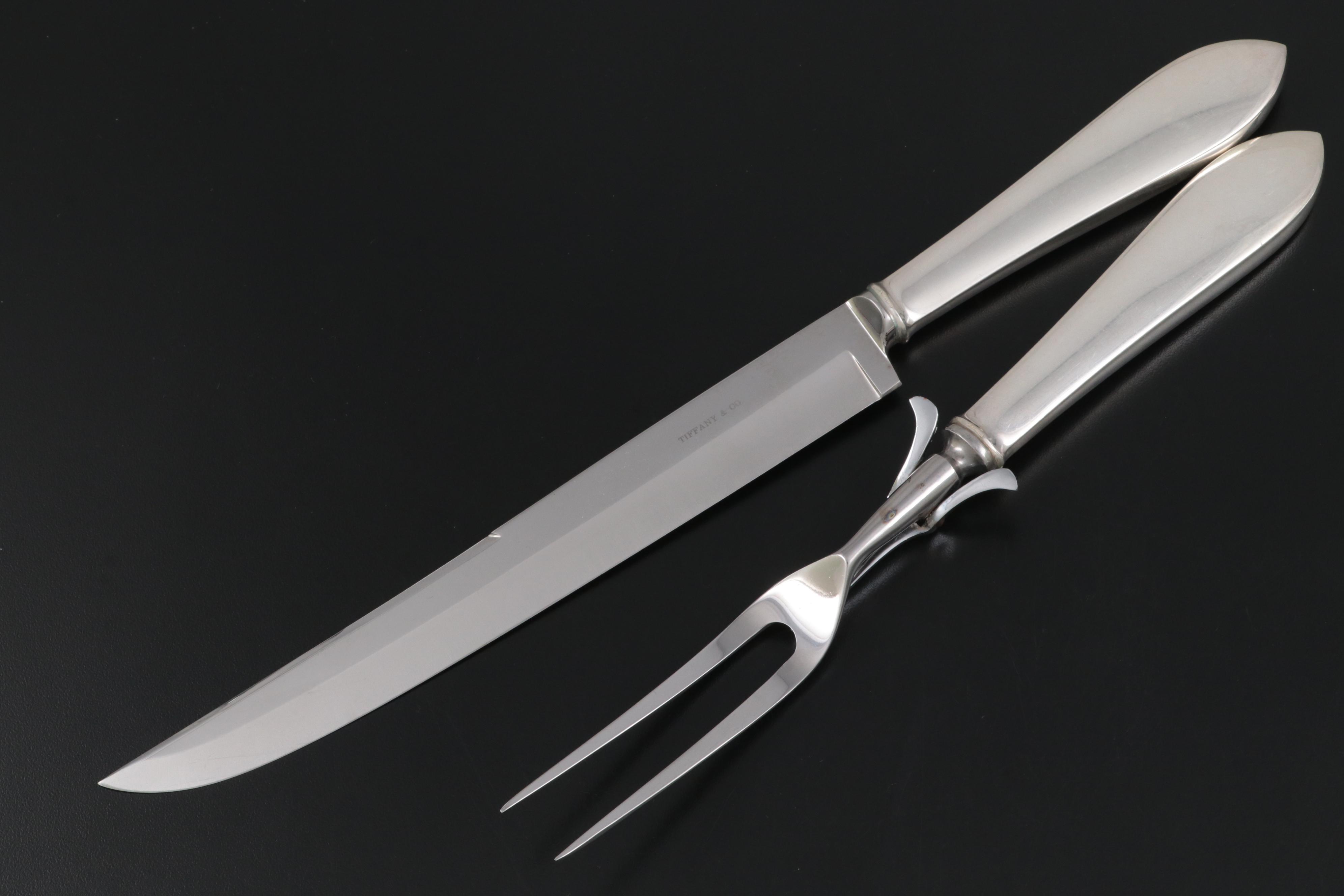 Tiffany & Co. "Faneuil" Sterling Silver Flatware Service for Twelve