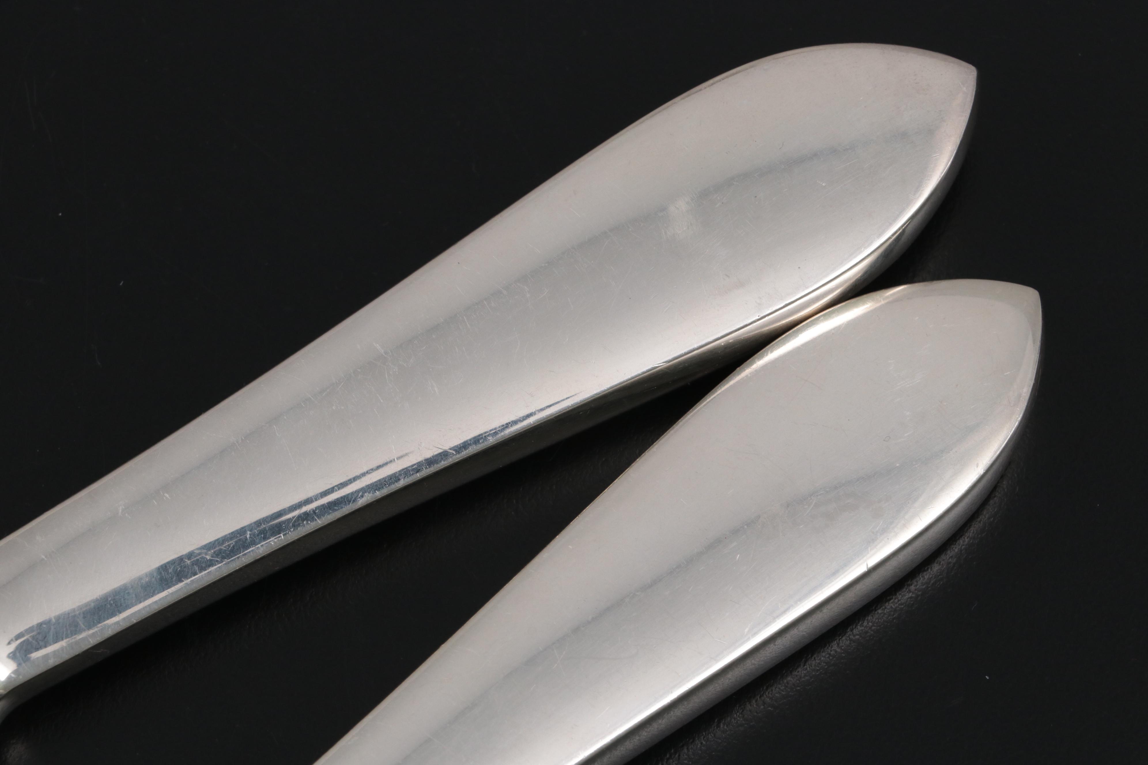 Tiffany & Co. "Faneuil" Sterling Silver Flatware Service for Twelve