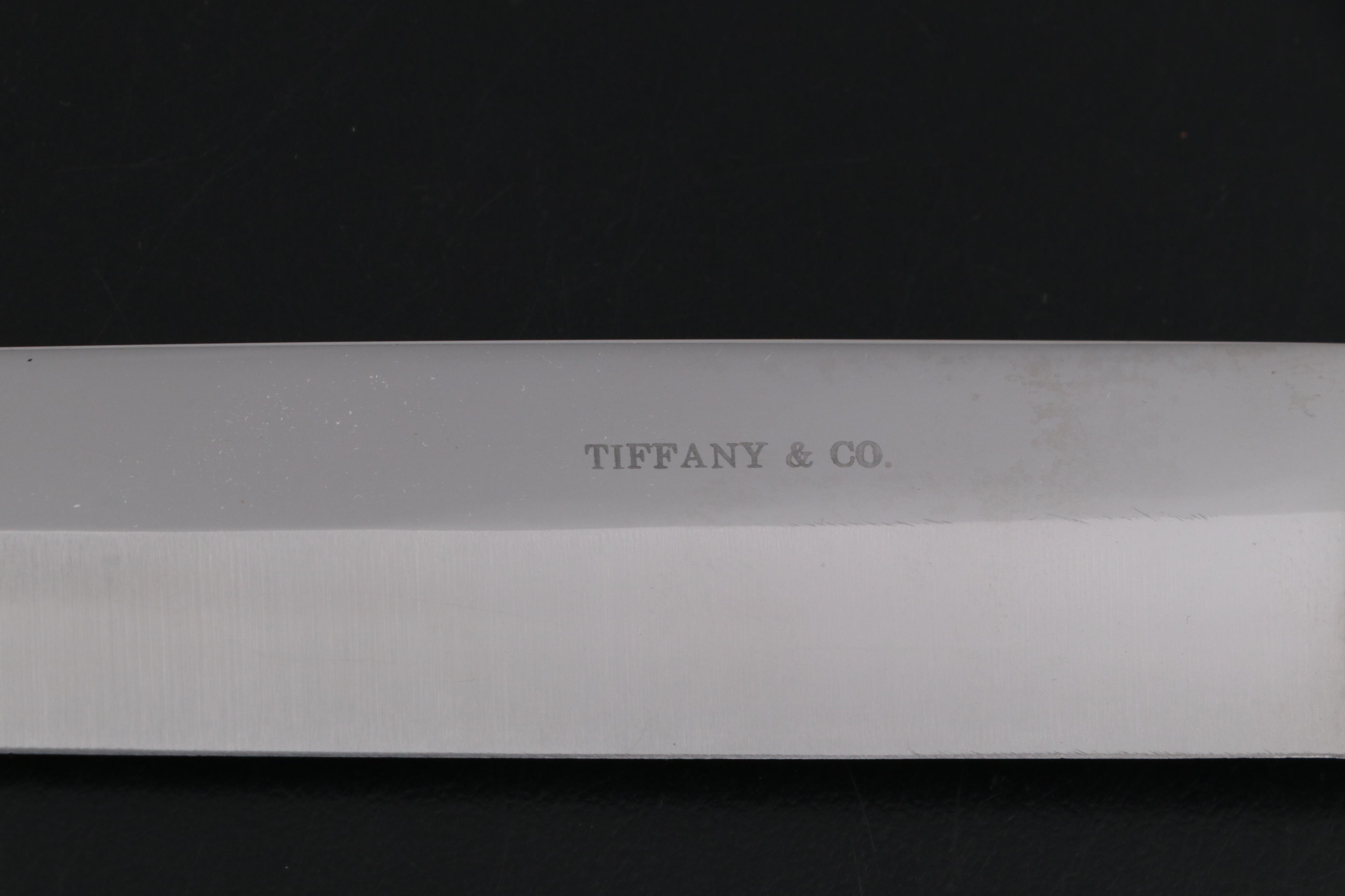 Tiffany & Co. "Faneuil" Sterling Silver Flatware Service for Twelve