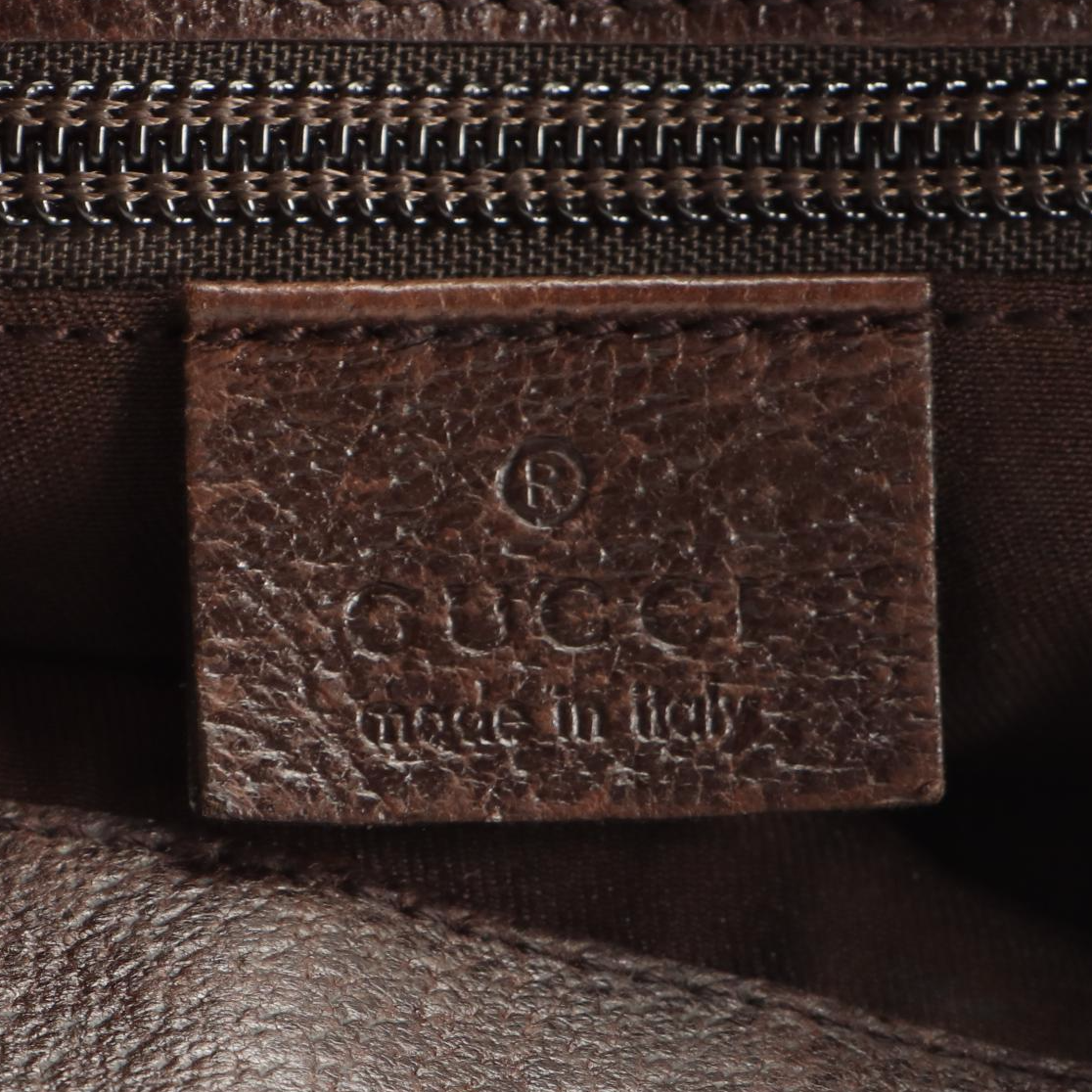 Gucci Crossbody Bag in GG Canvas and Leather