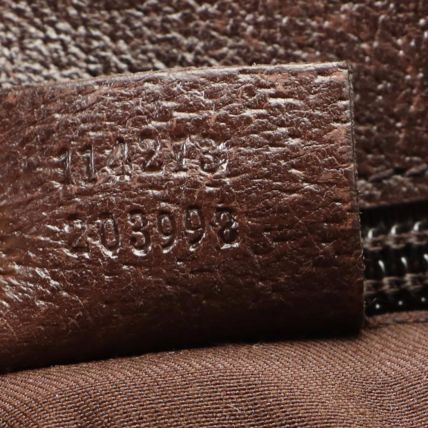 Gucci Crossbody Bag in GG Canvas and Leather