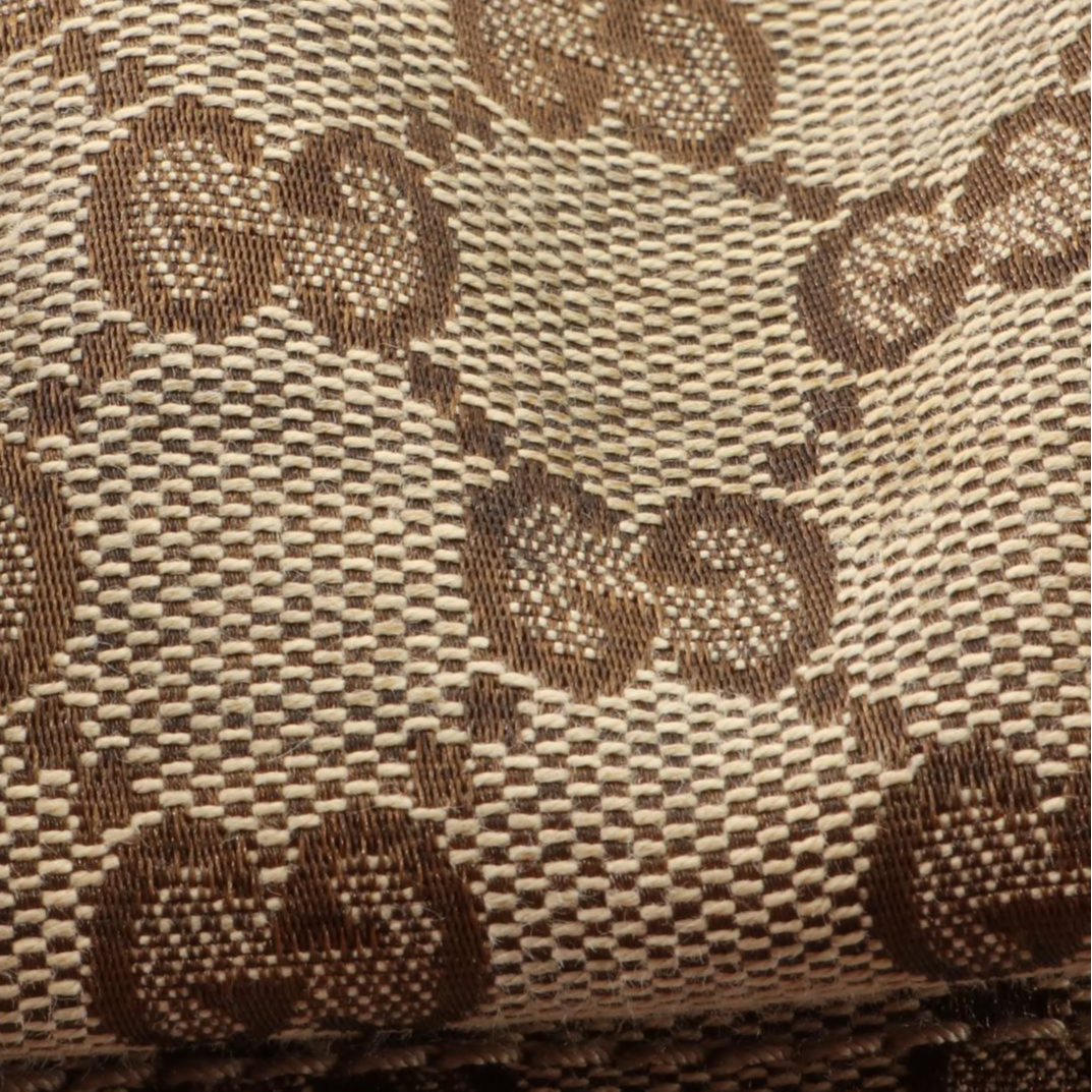 Gucci Crossbody Bag in GG Canvas and Leather