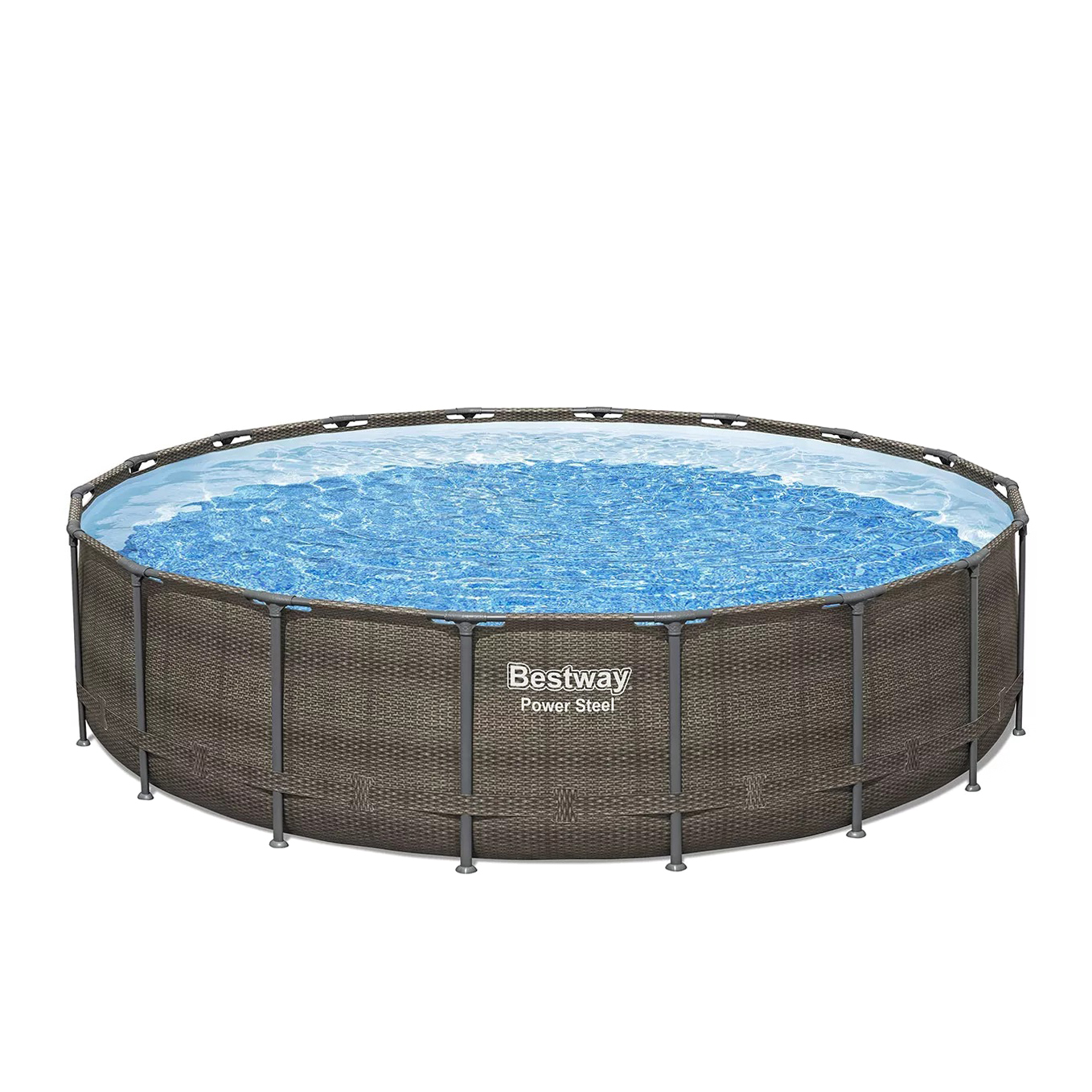 Bestway Power Steel 18’ x 48” Round Above Ground Pool Set