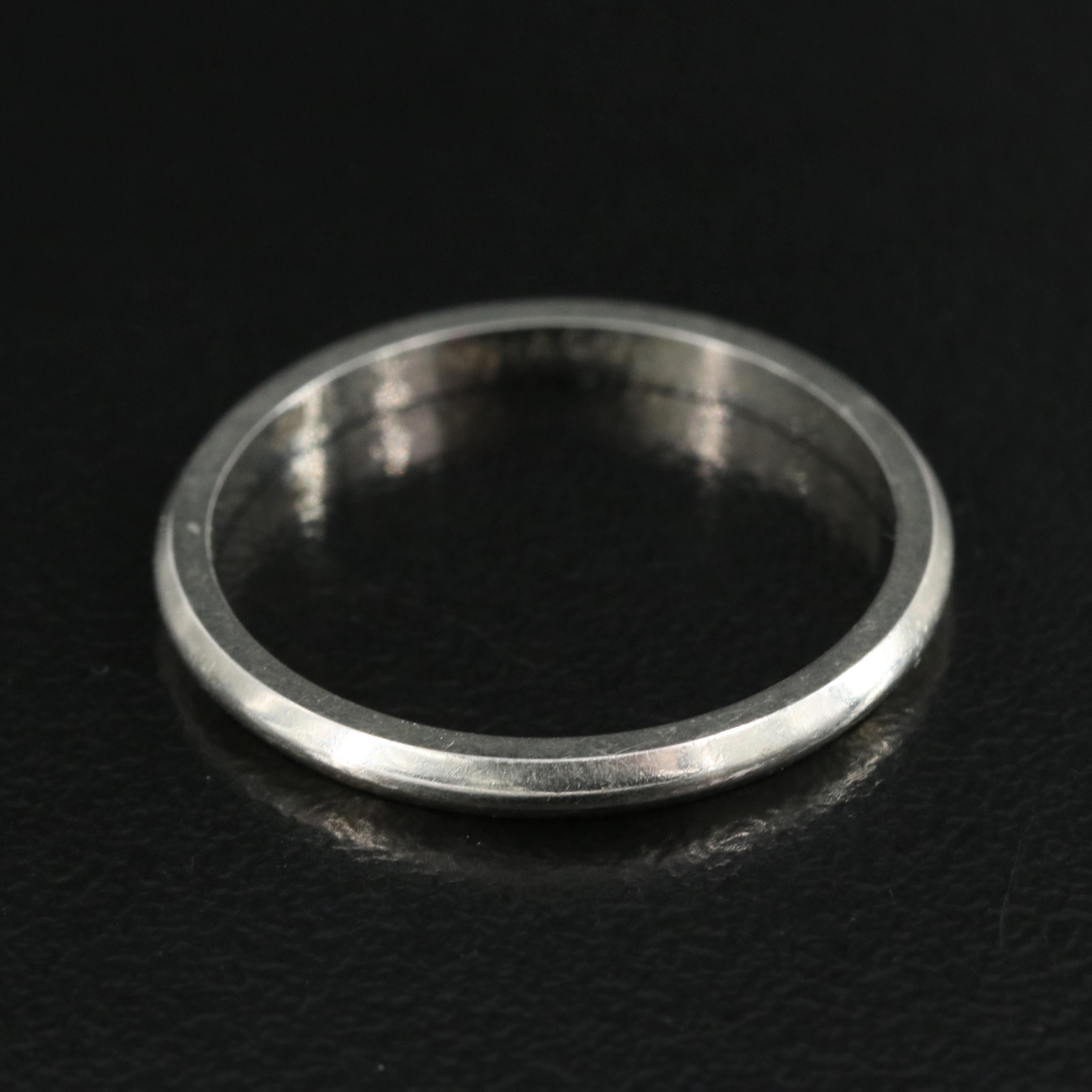 14K Beveled Band