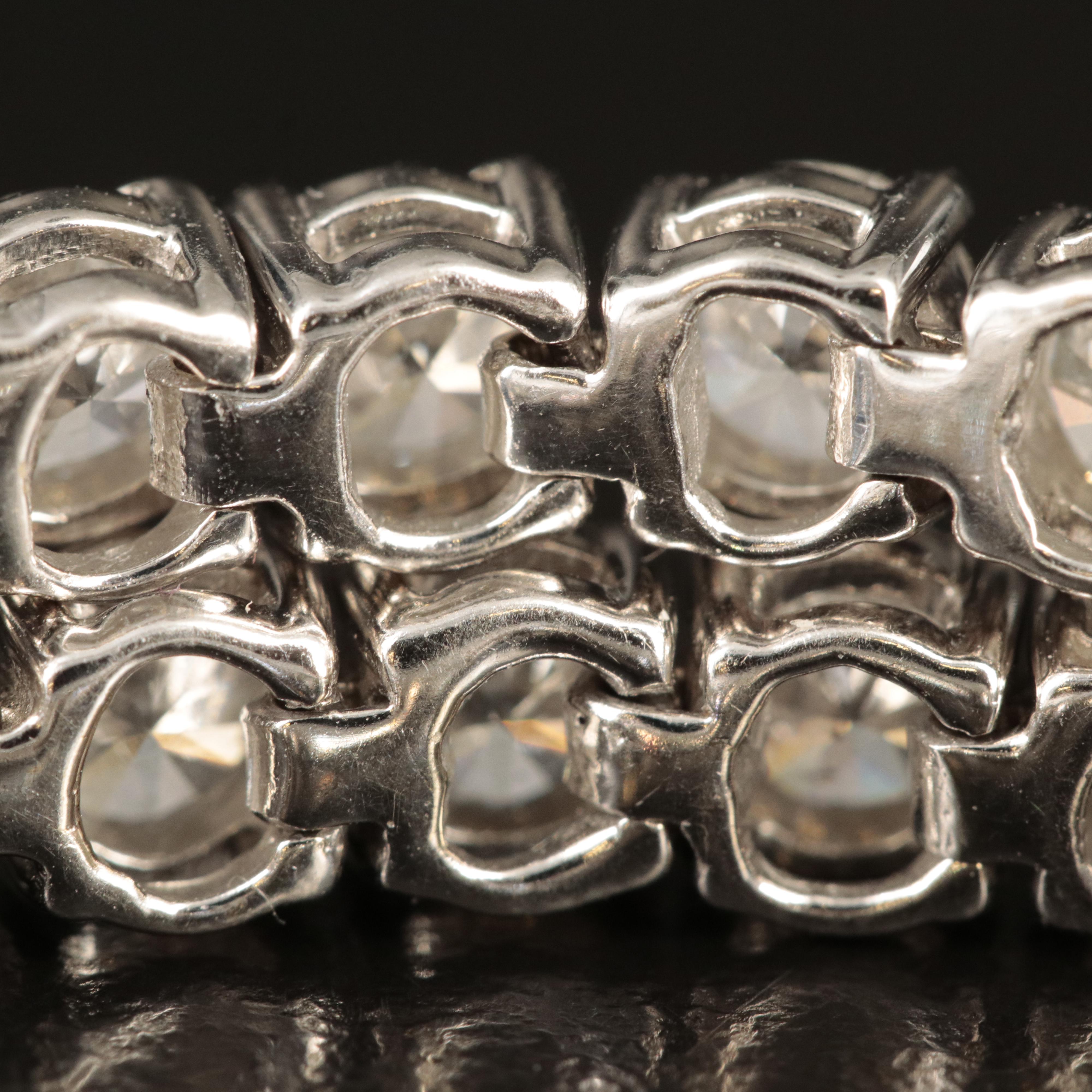 14K 12.10 CTW Diamond Line Bracelet