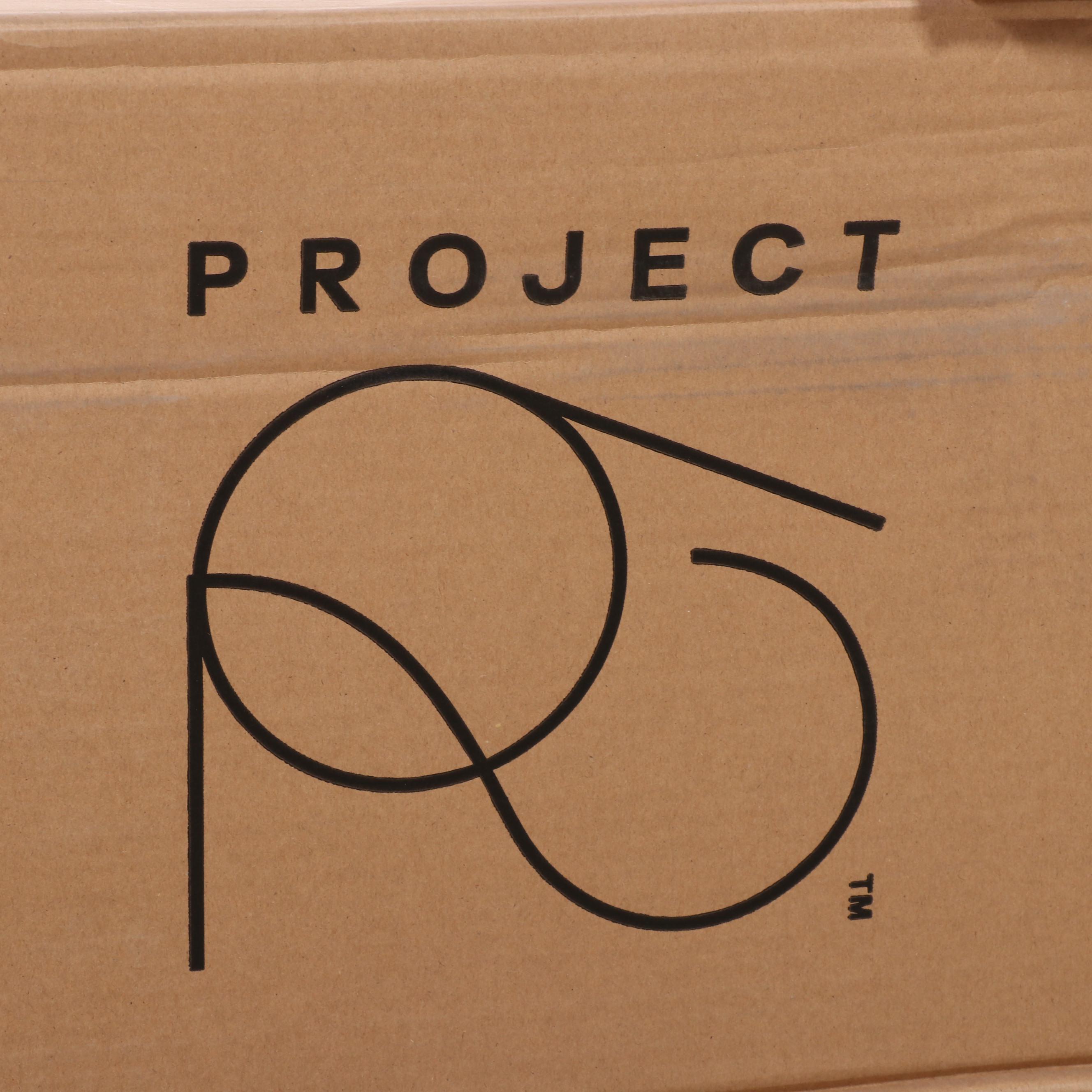 Three Project 62 Tovin Adjustable Height Barstools in Forest Green Velvet