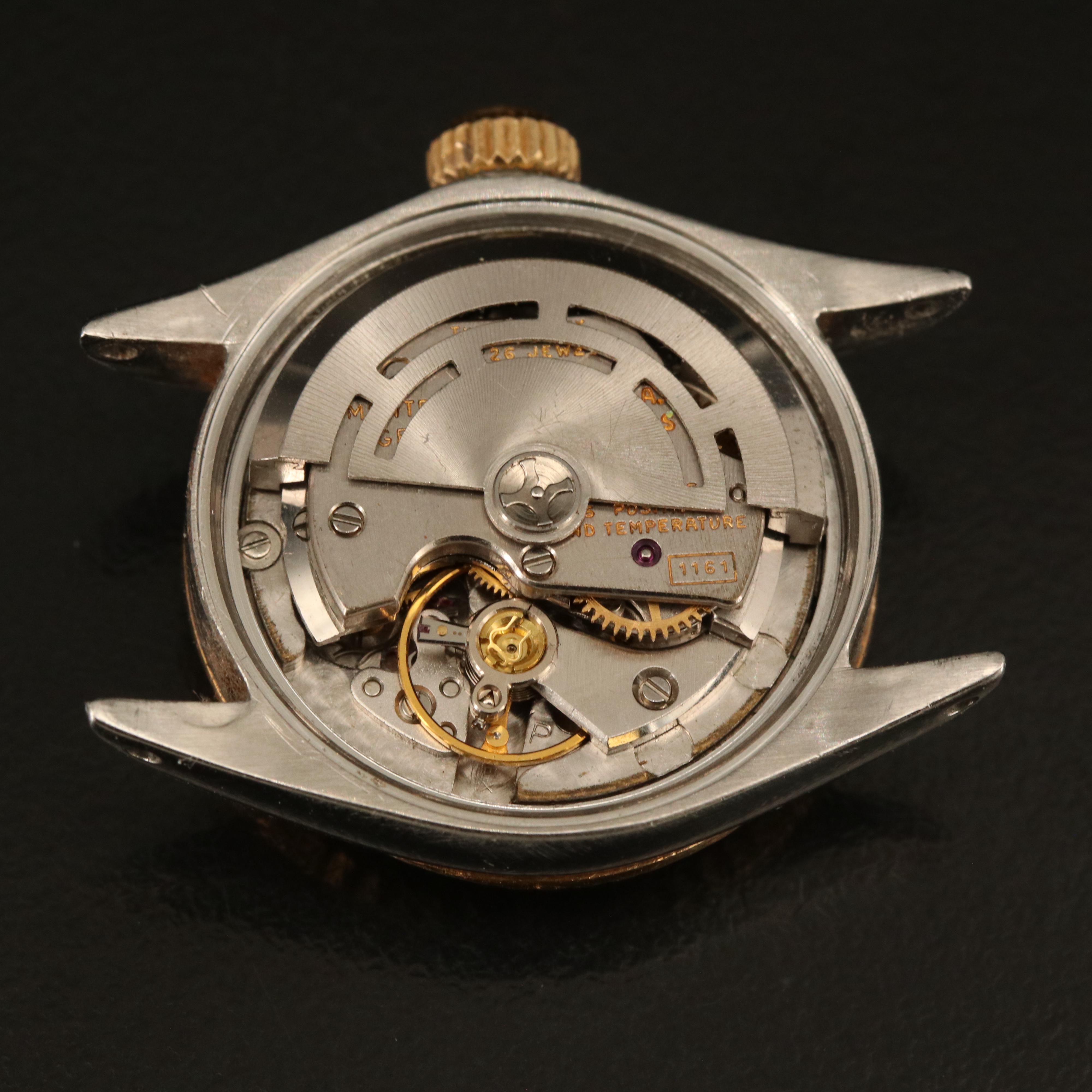 1970 Rolex 14K and Stainless Steel Oyster Perpetual Date Watch