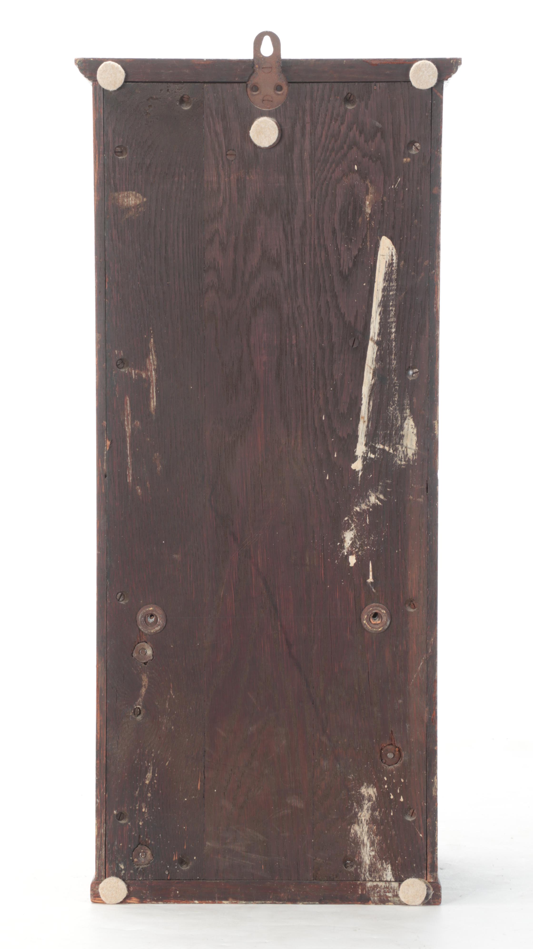 Oak-Cased Simplex Time-Recorder Wall Clock, Early to Mid 20th Century