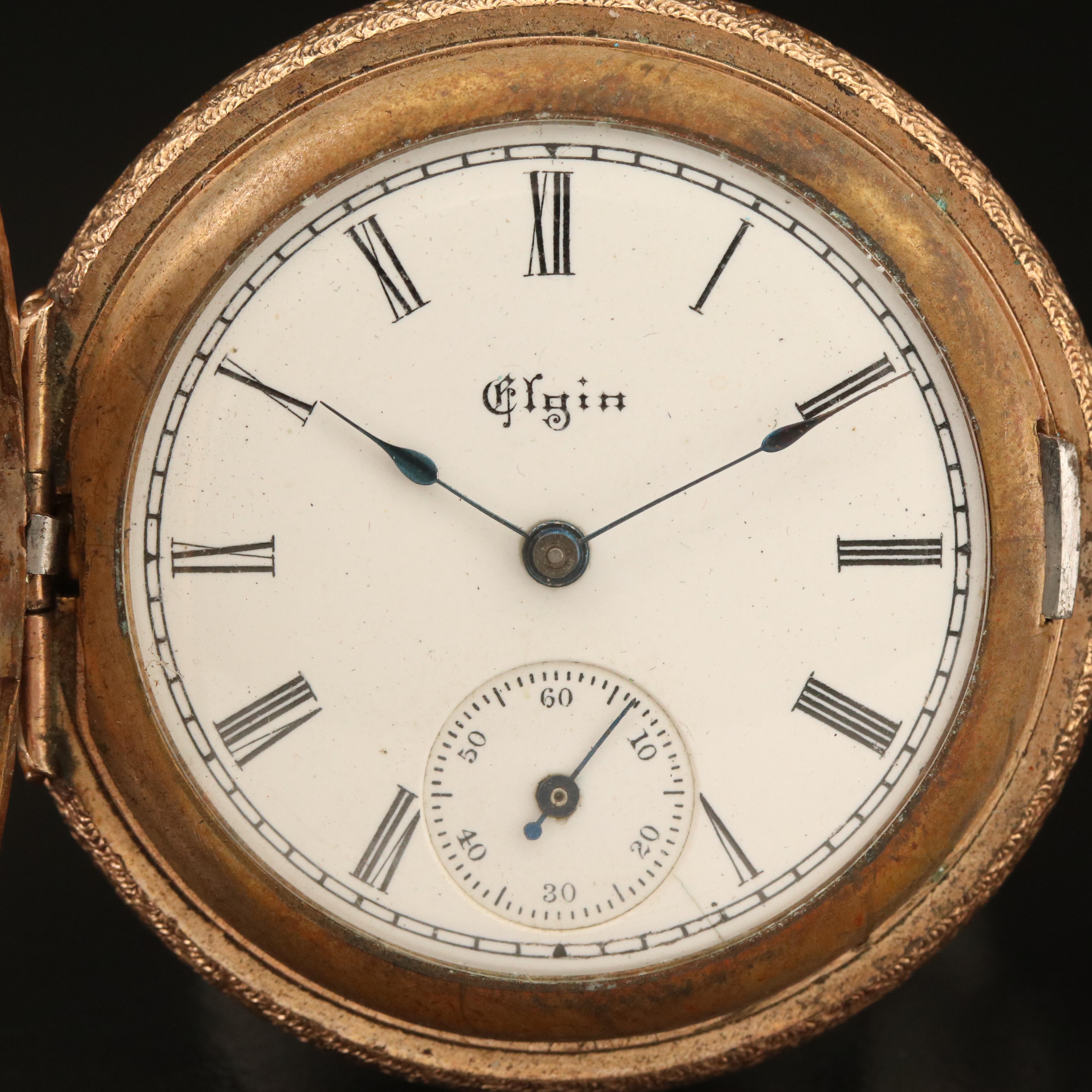1897 Elgin Gold-Filled Pocket Watch