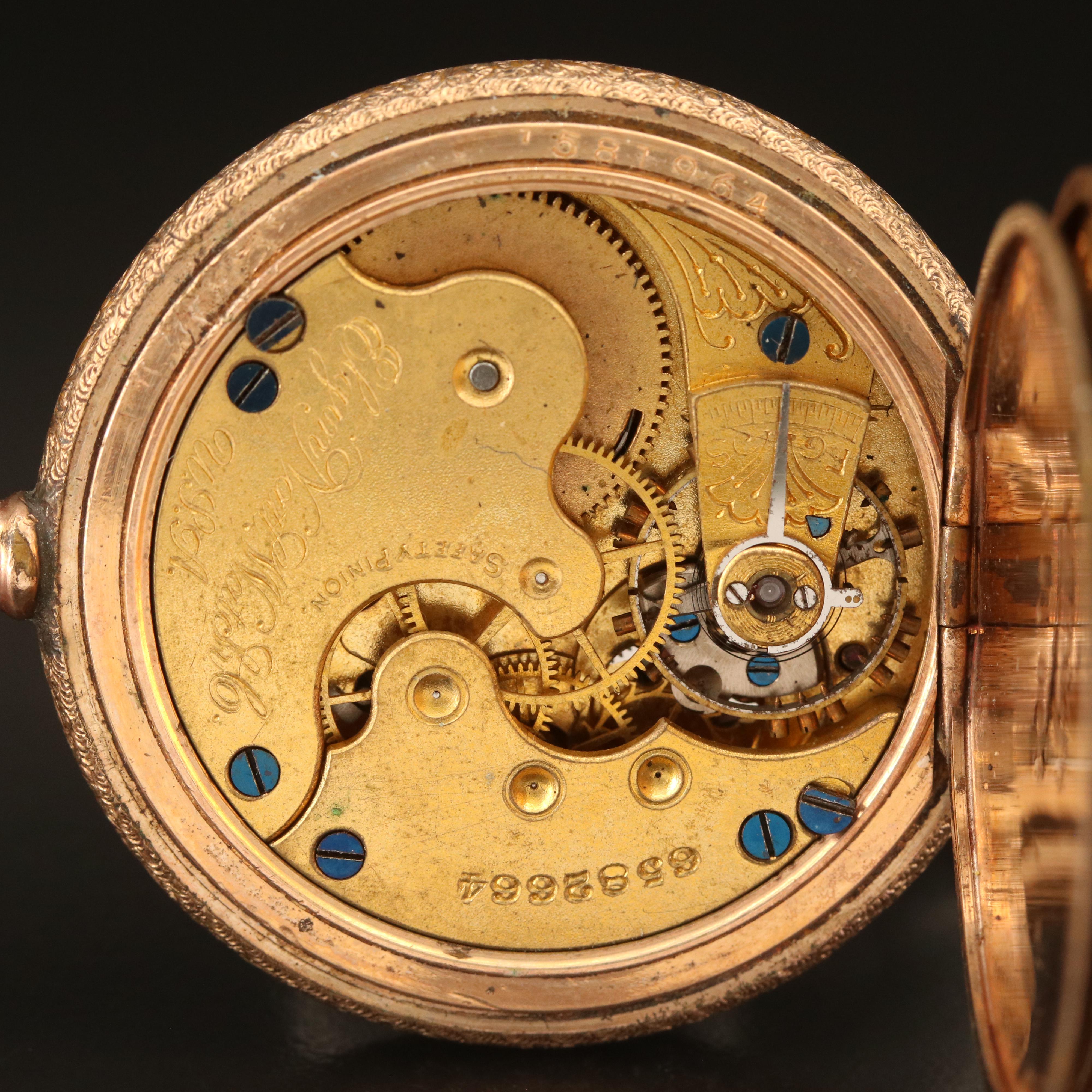 1897 Elgin Gold-Filled Pocket Watch