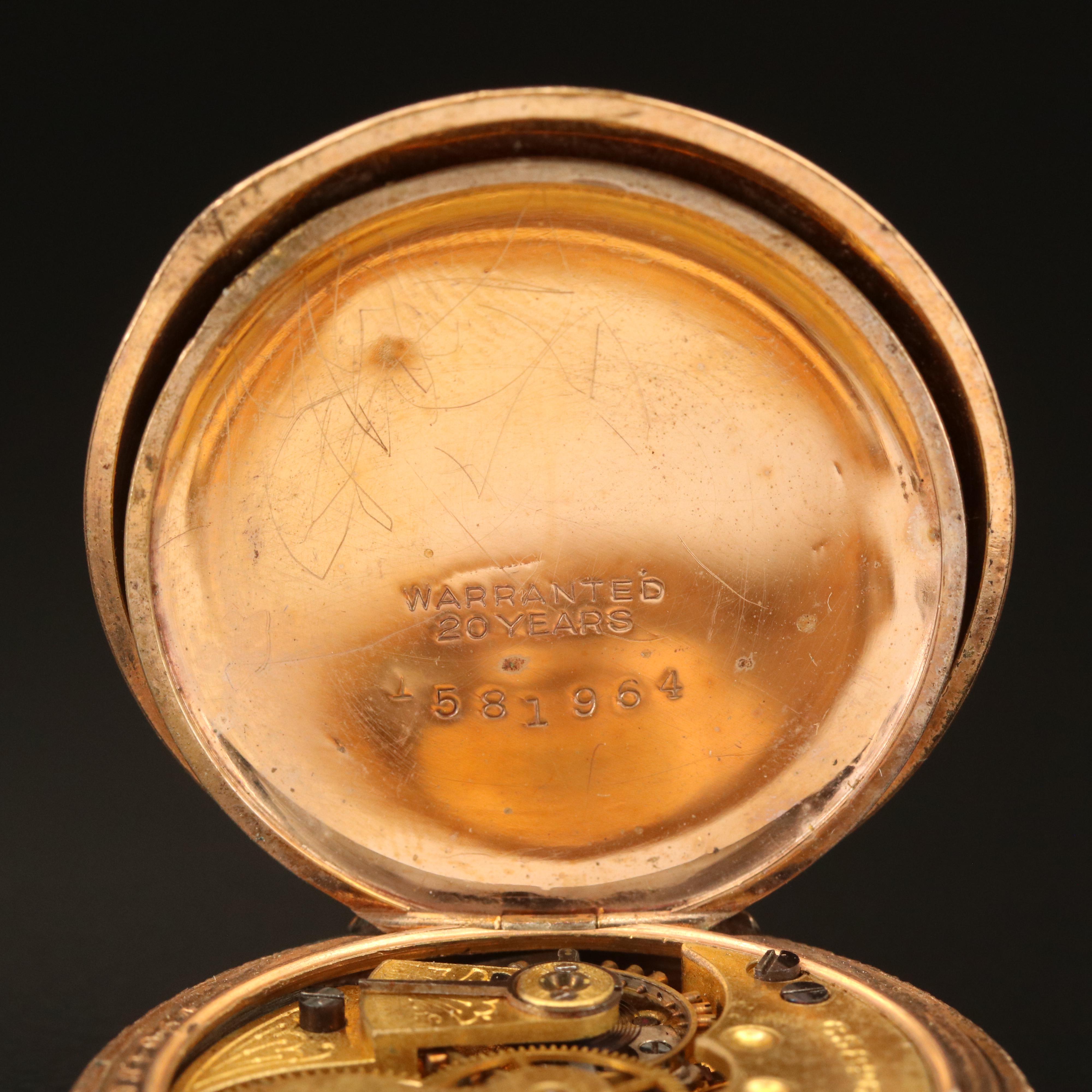 1897 Elgin Gold-Filled Pocket Watch