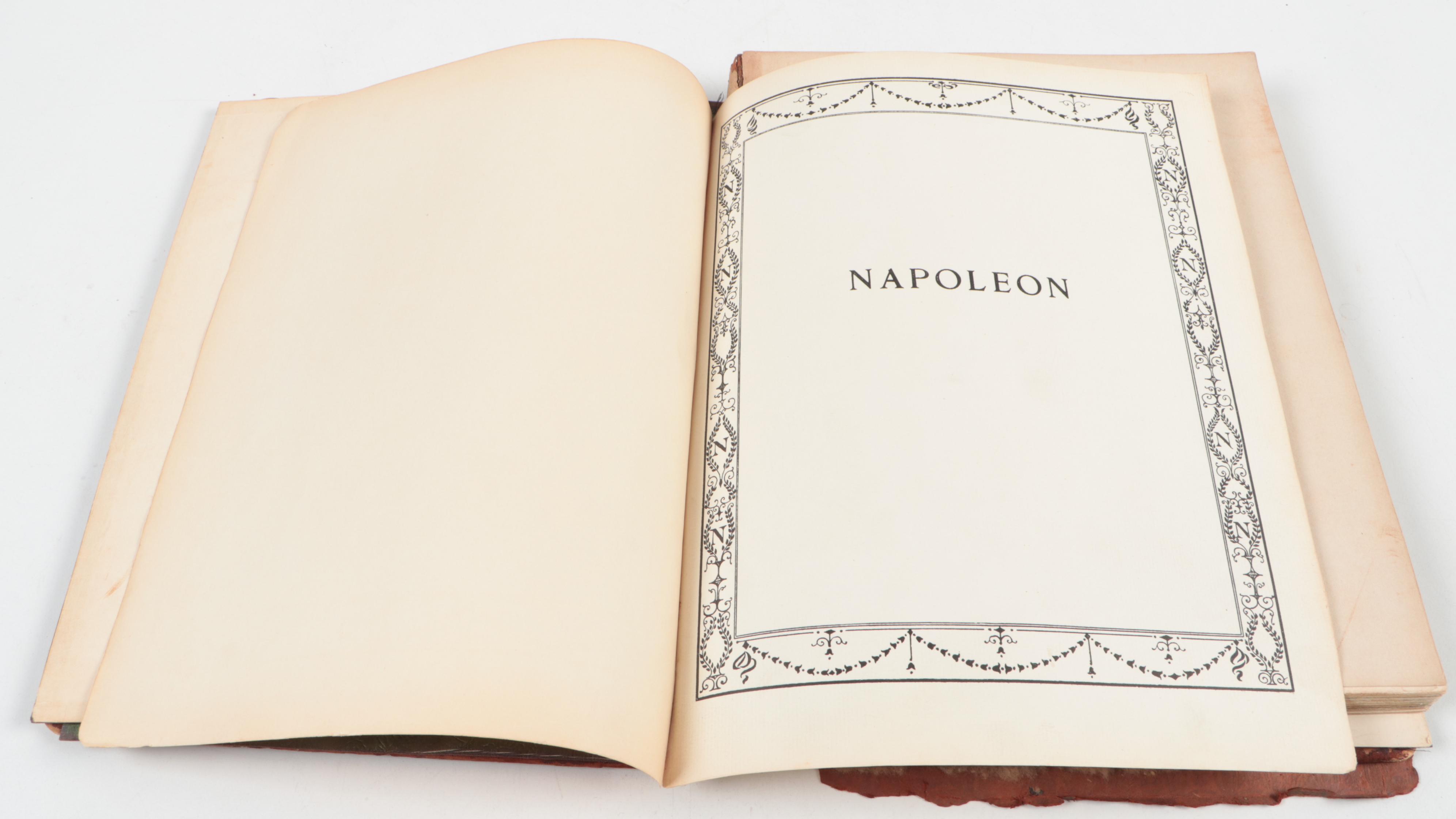 Illustrated "Napoleon" by J. T. Herbert Baily, Circa 1908