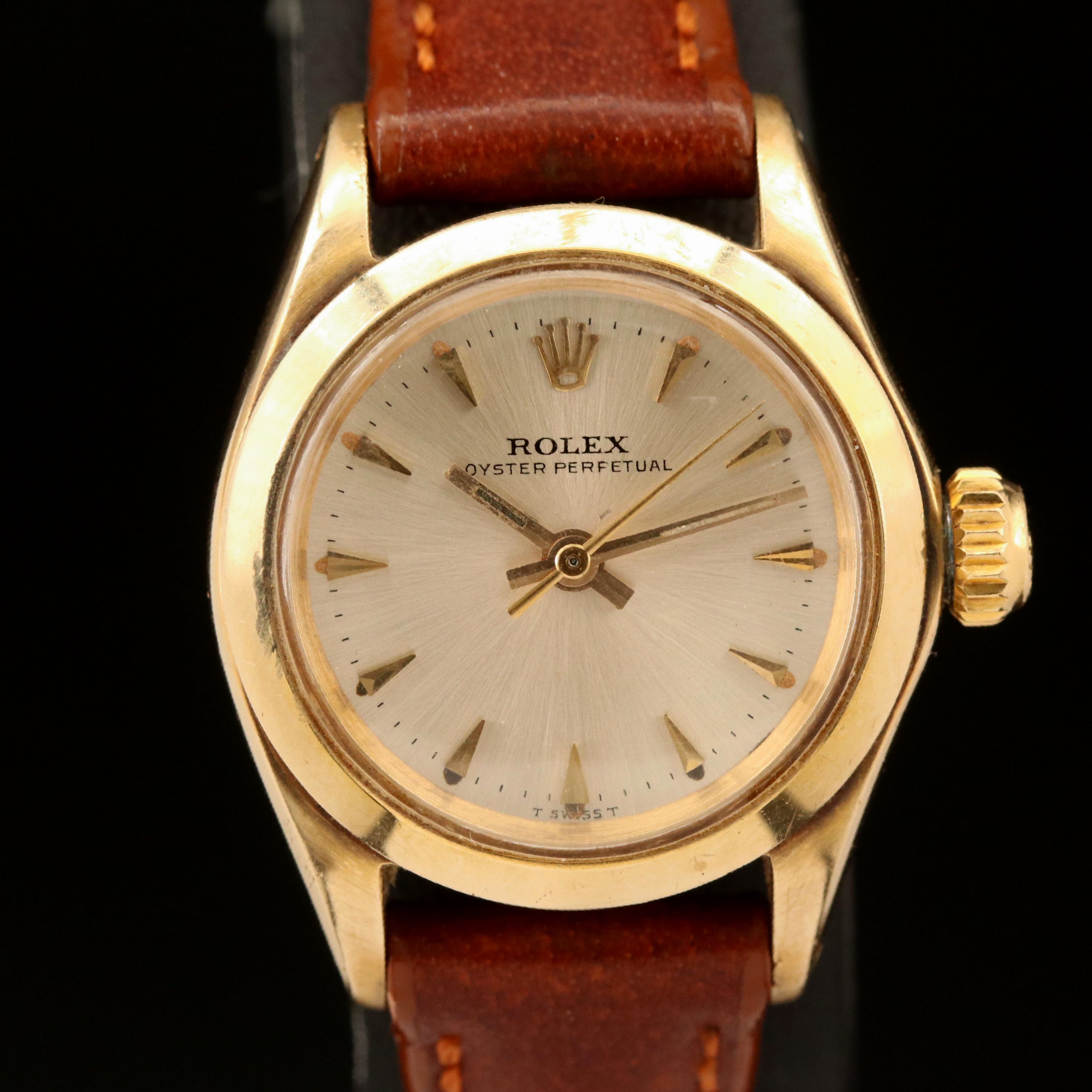 1968 Rolex Oyster Perpetual 14K Automatic Watch