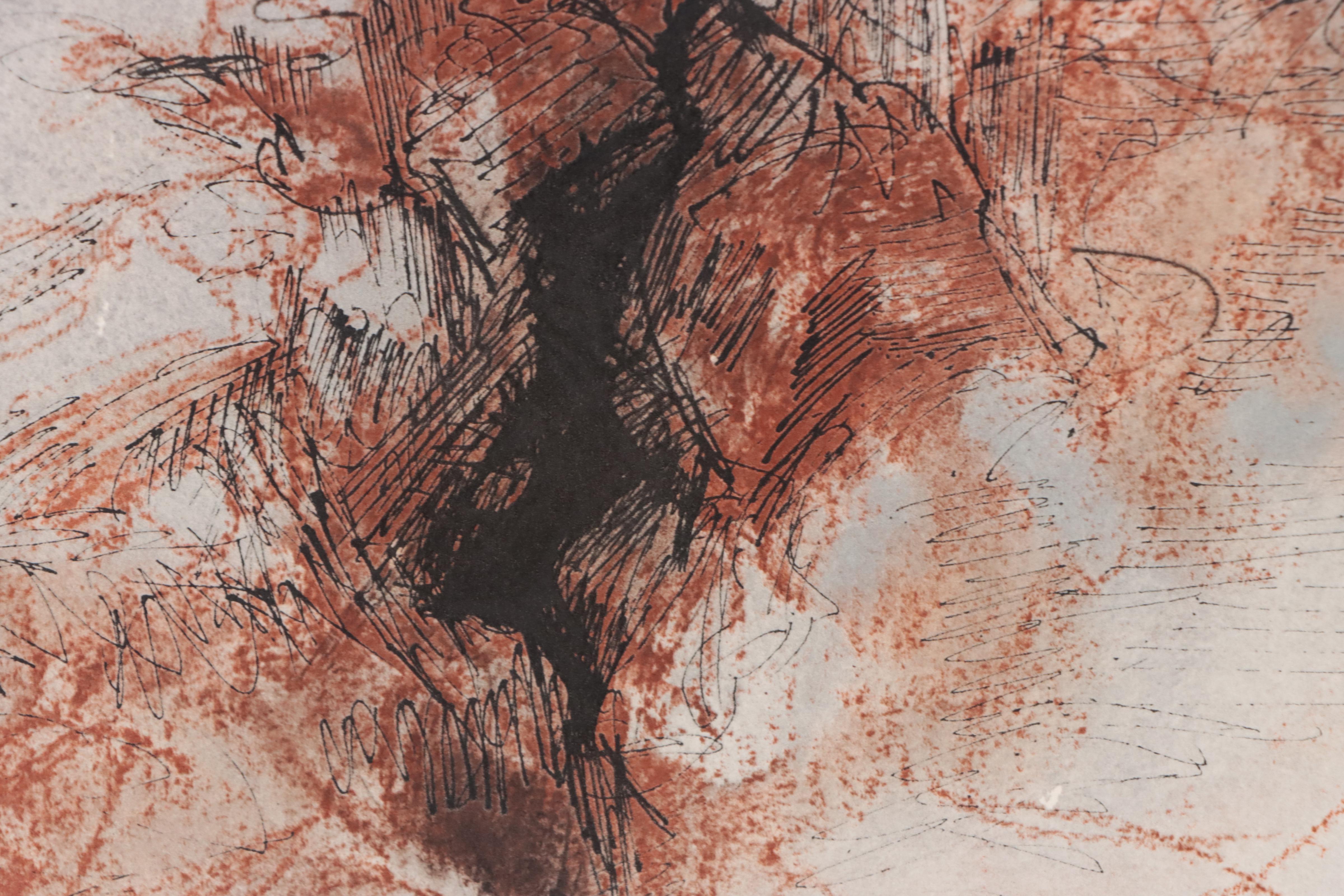 Salvador Dalí Lithographic Print from "Biblia Sacra," 1969