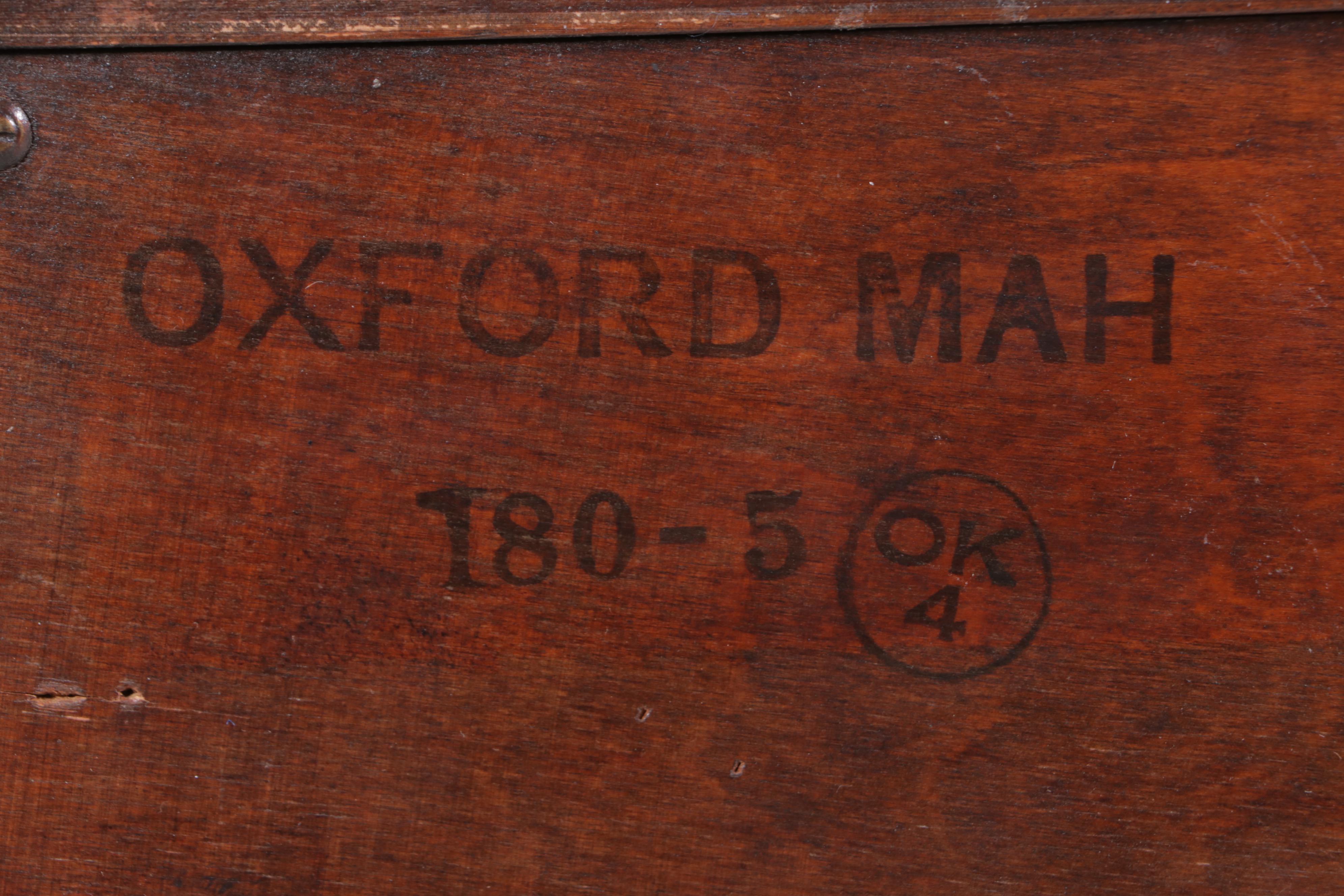 Kindel Federal Style Mahogany Eight Drawer Bowfront Chest, Mid-20th Century