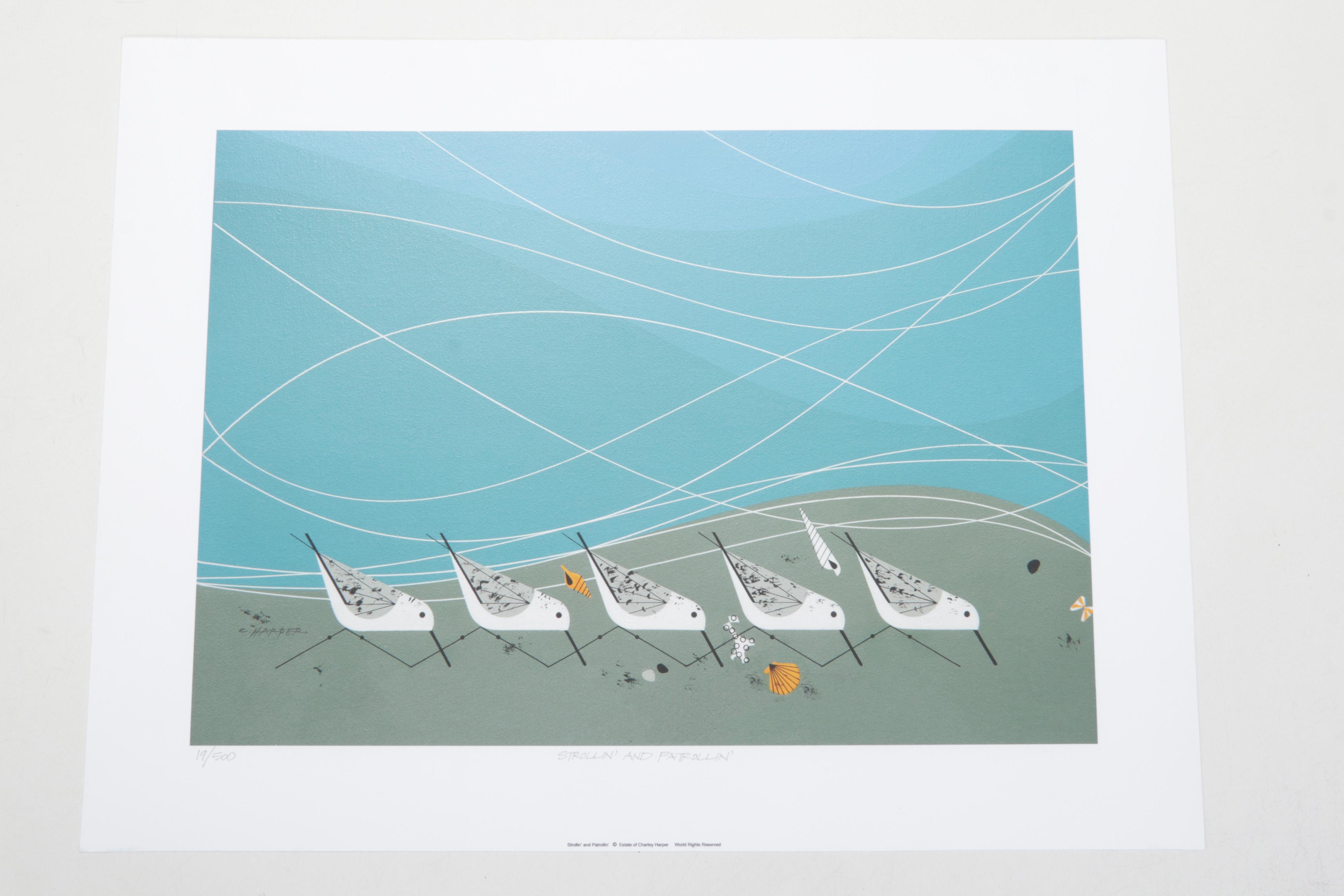 "Charley Harper's Animal Kingdom" Giclée Portfolio, 2012