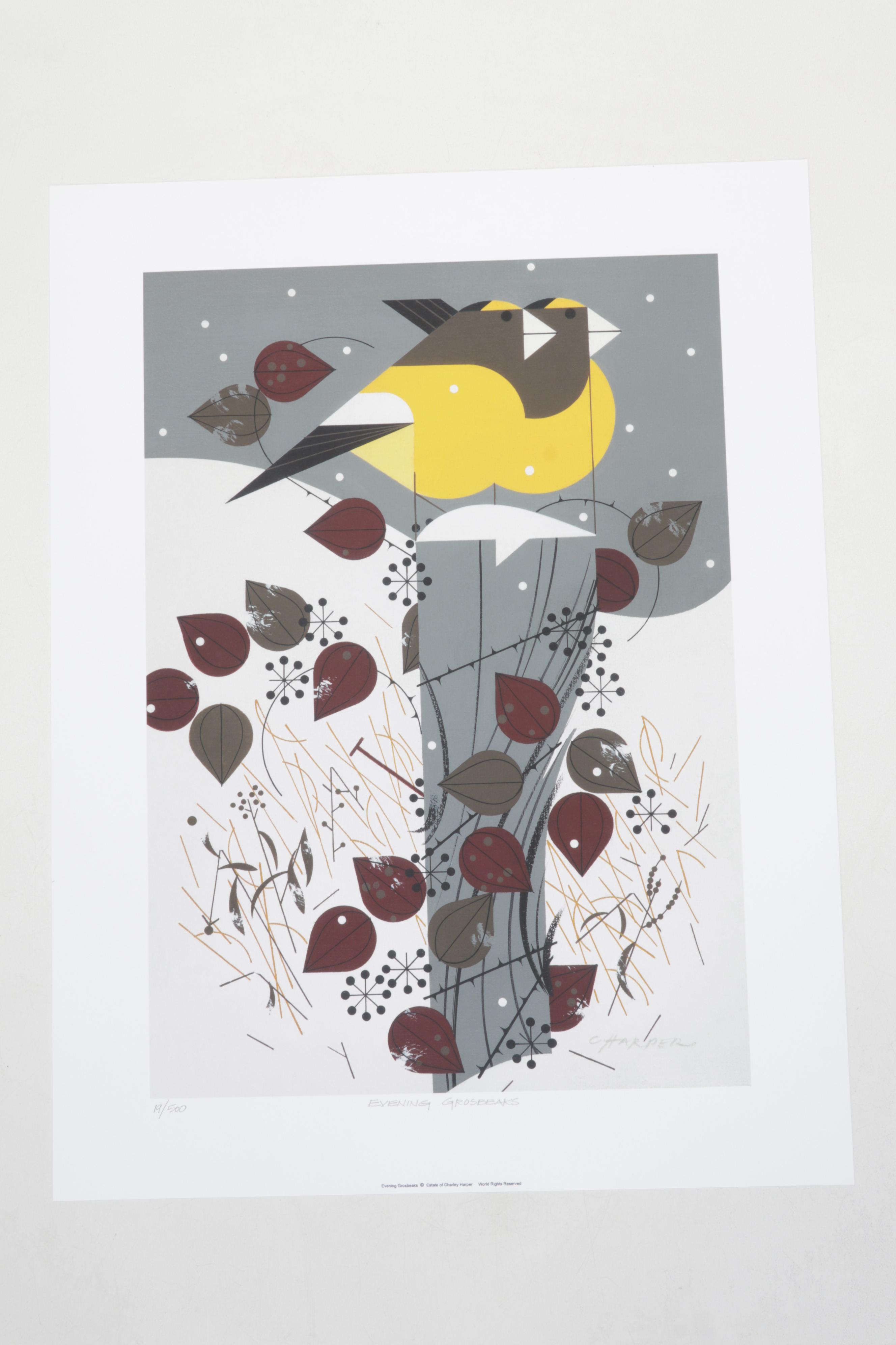 "Charley Harper's Animal Kingdom" Giclée Portfolio, 2012