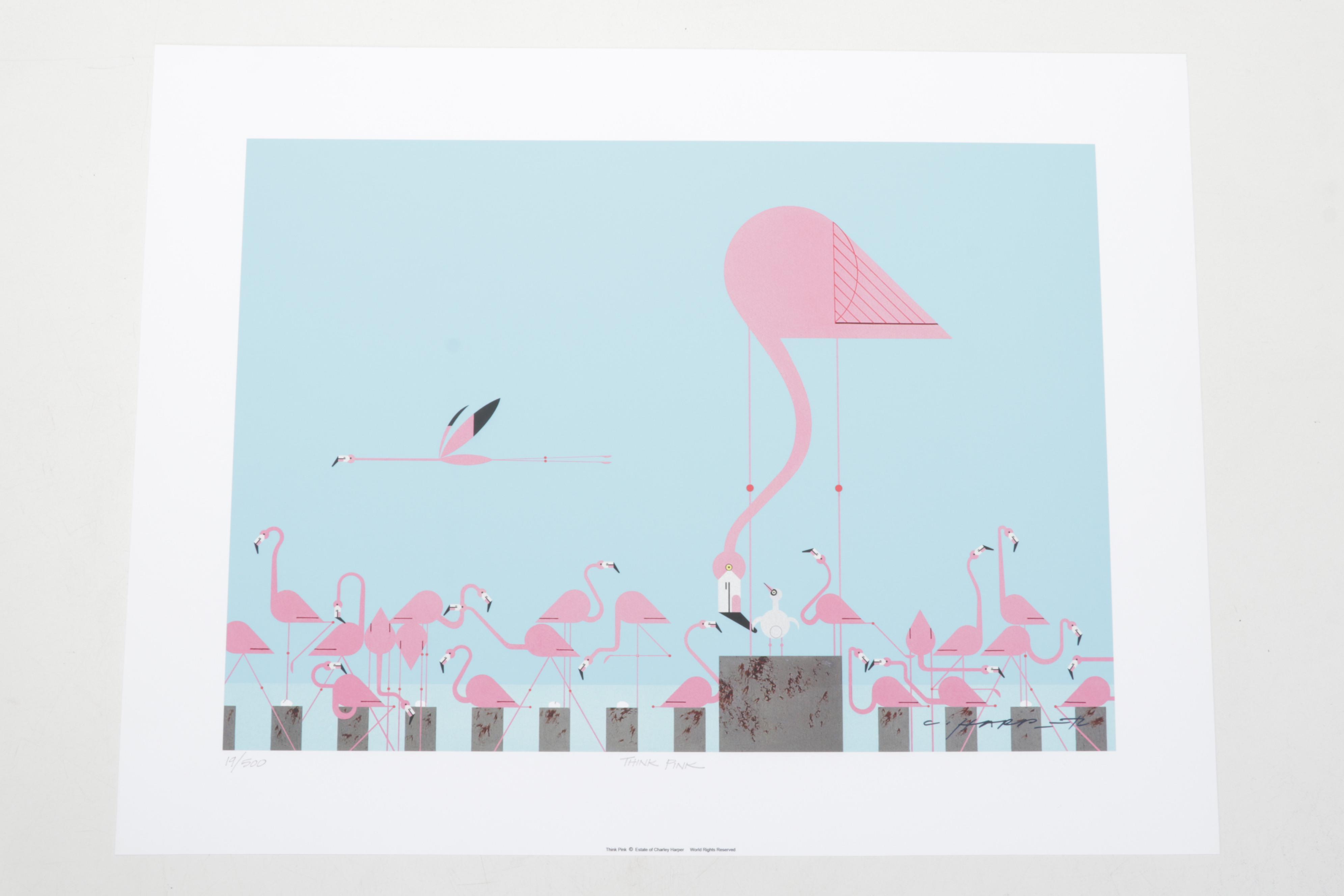 "Charley Harper's Animal Kingdom" Giclée Portfolio, 2012
