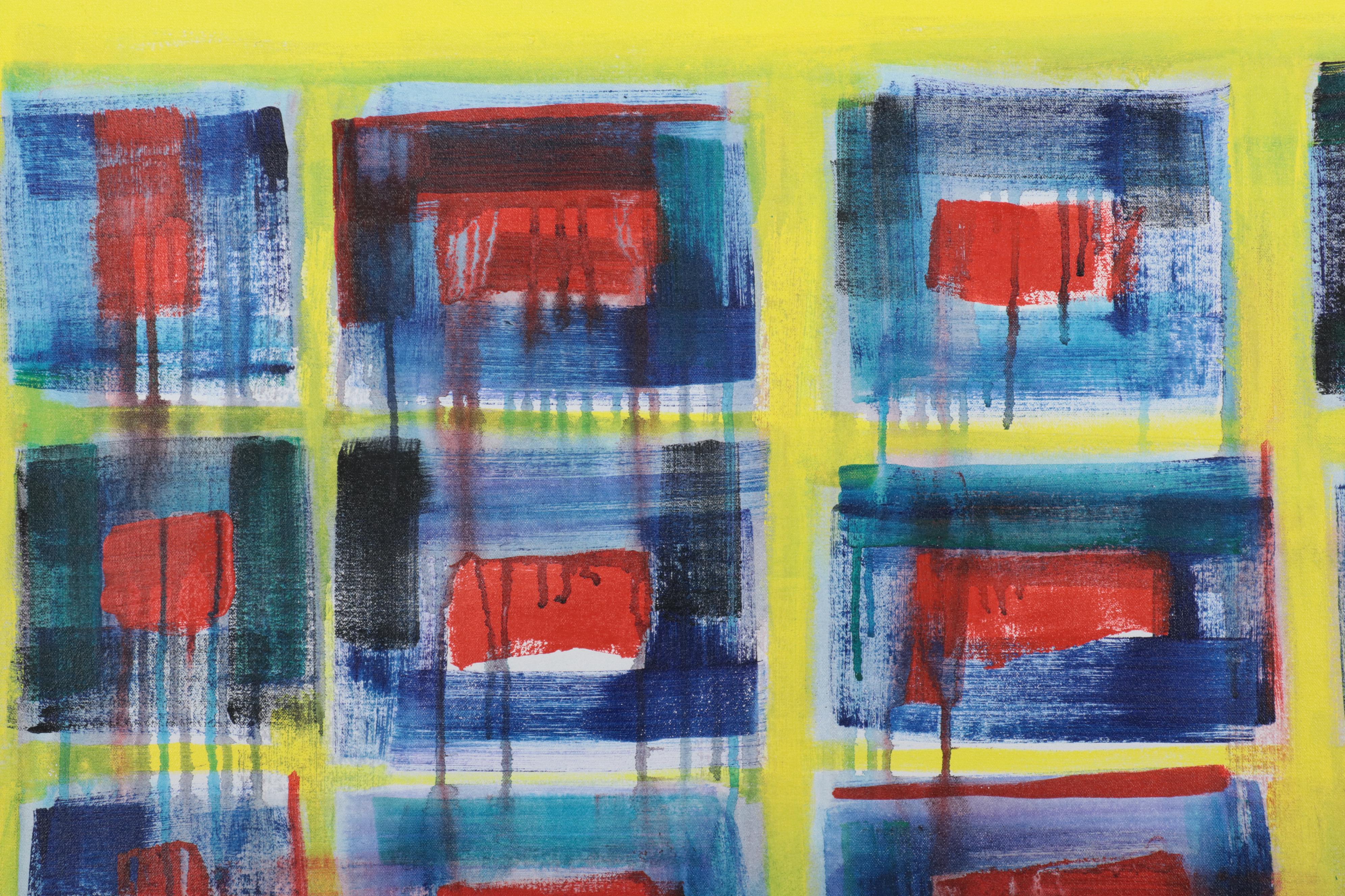 Rhee Lightner Abstract Acrylic Painting