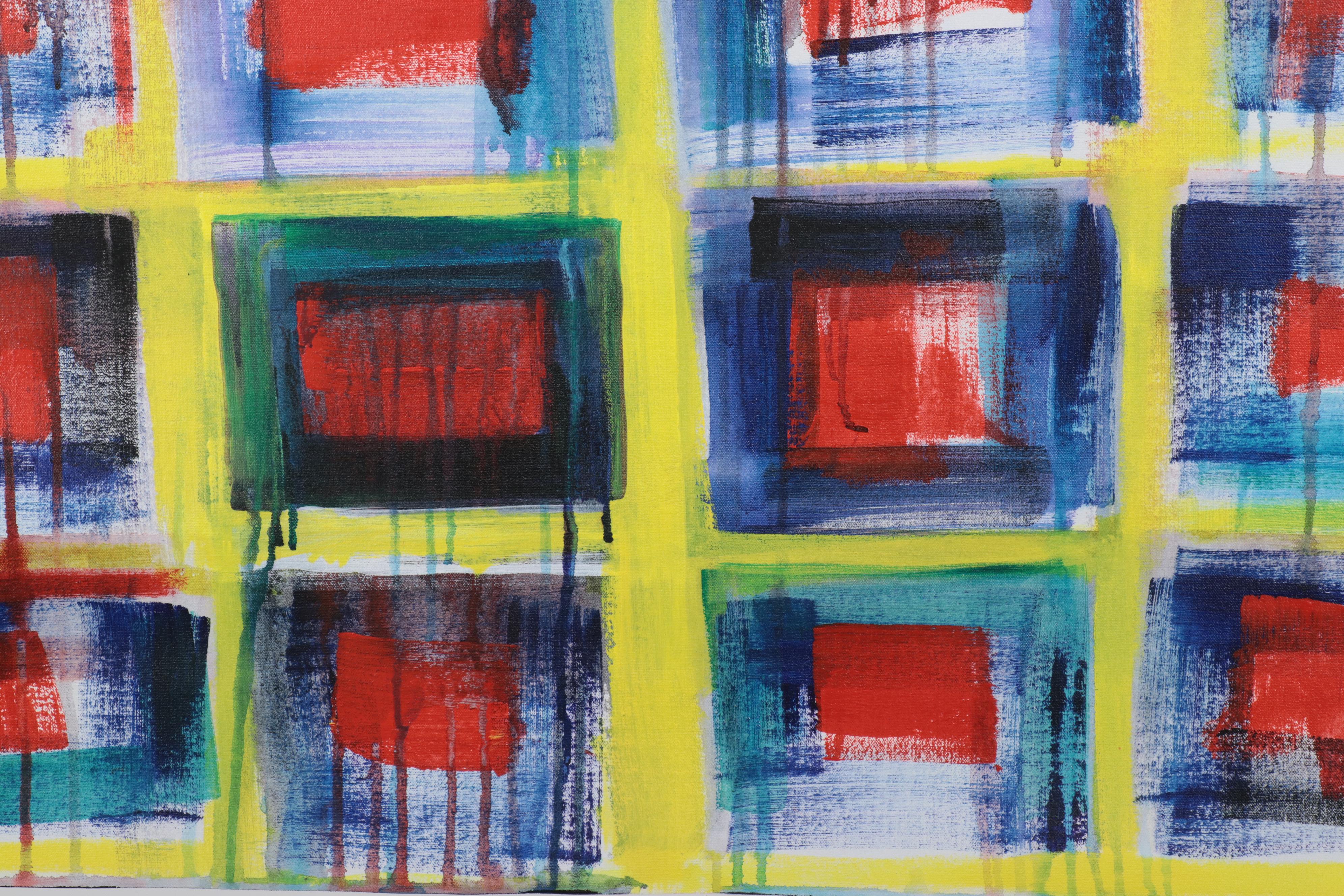 Rhee Lightner Abstract Acrylic Painting