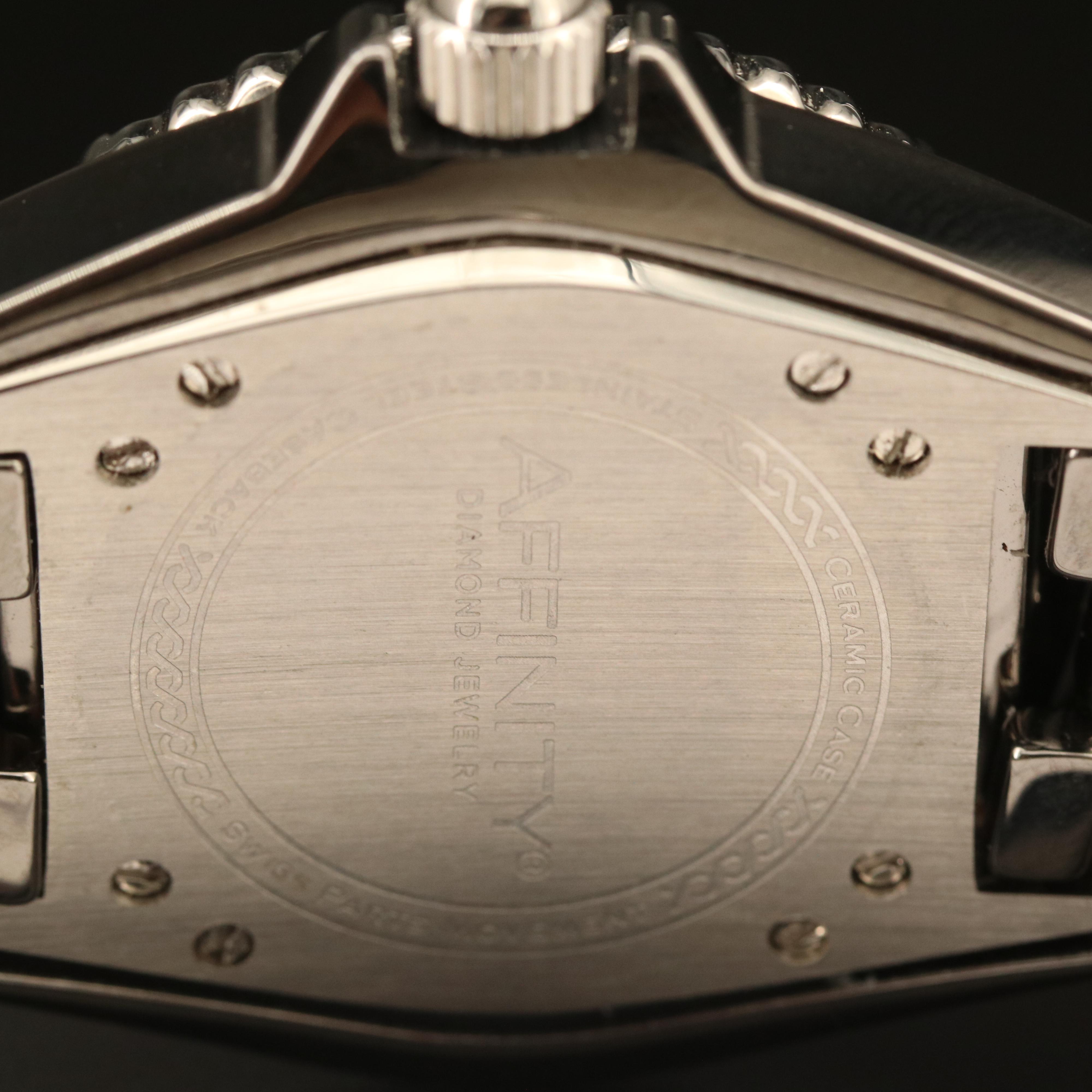 Affinity Diamond and Ceramic Quartz Watch