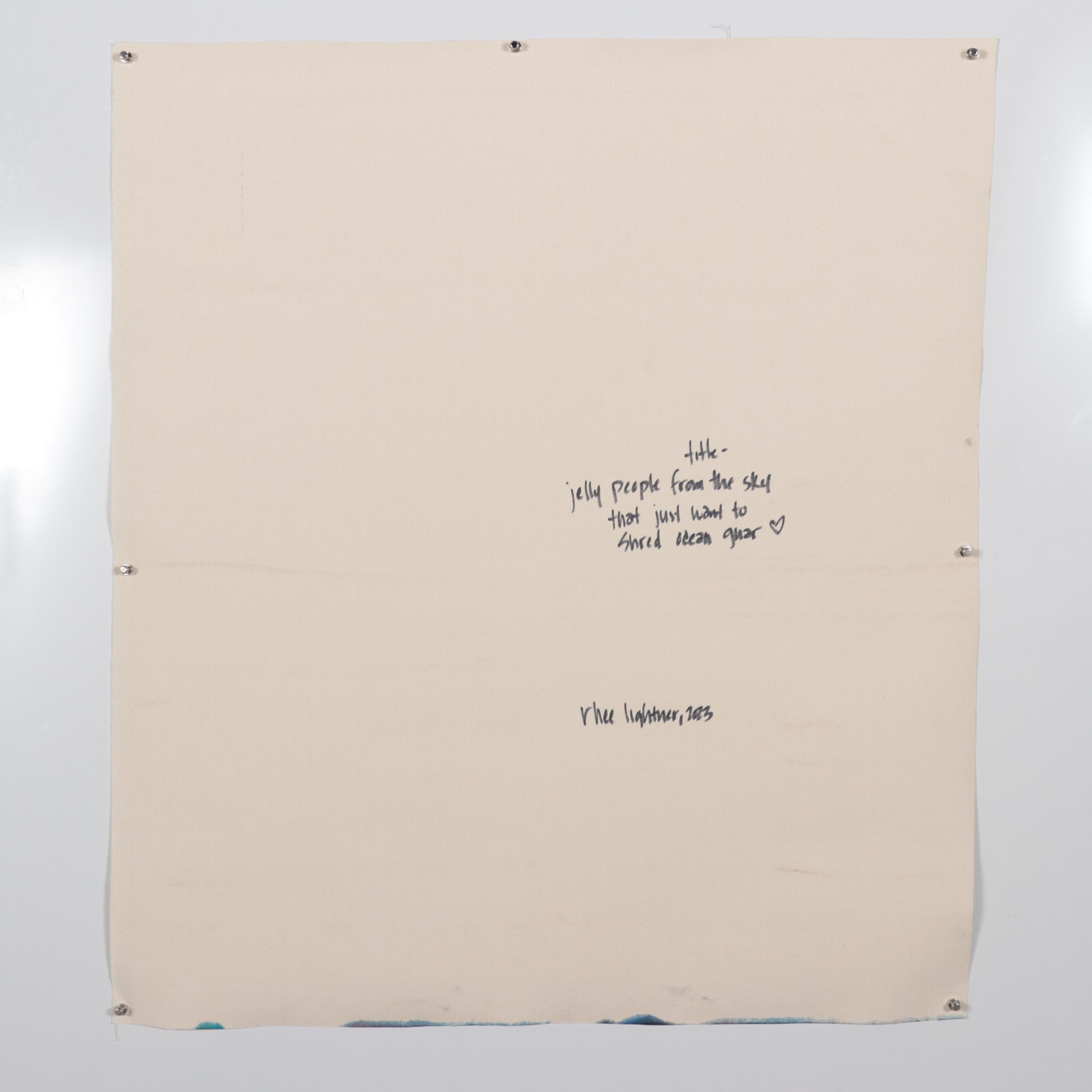 Rhee Lightner Abstract Acrylic Painting