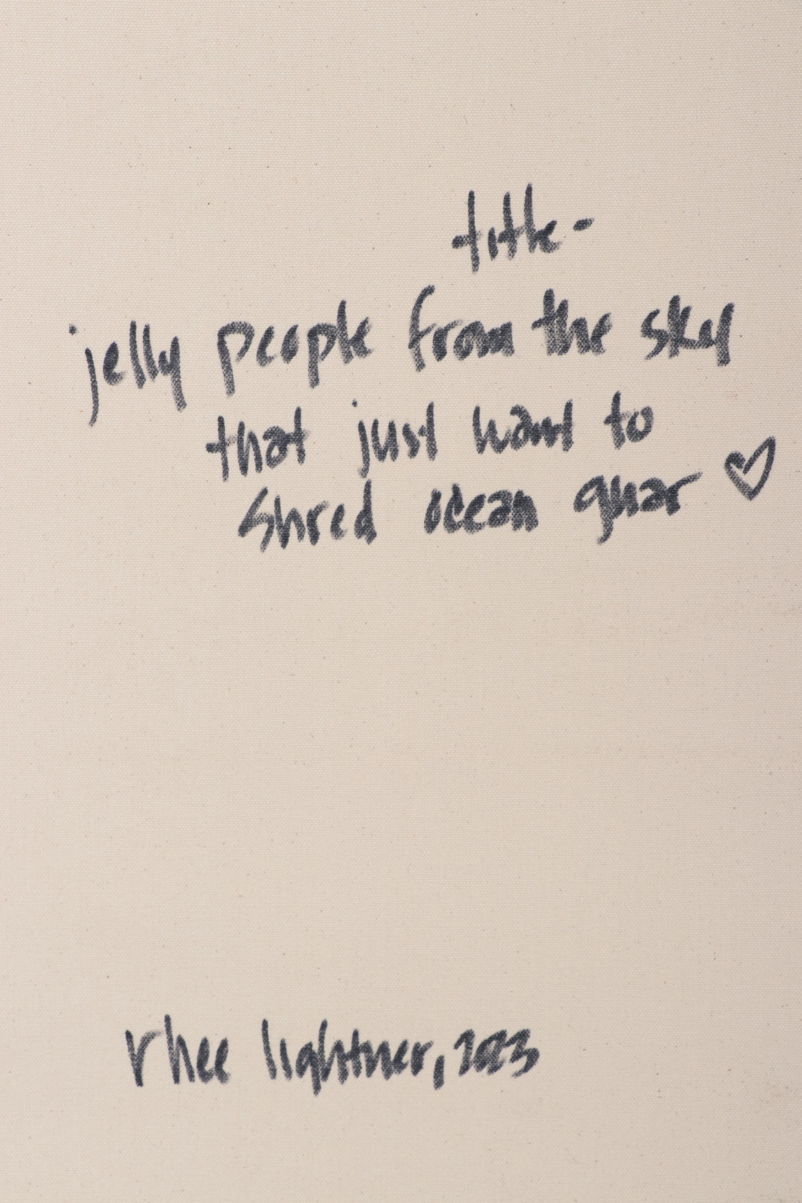 Rhee Lightner Abstract Acrylic Painting