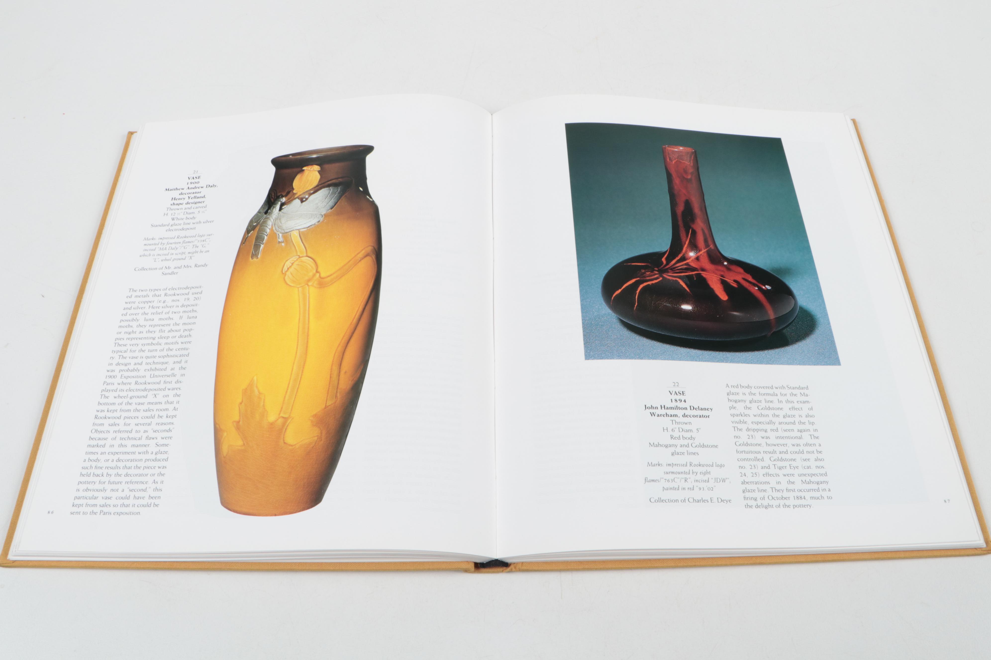 "Rookwood Pottery: The Glorious Gamble" by Anita J. Ellis and More