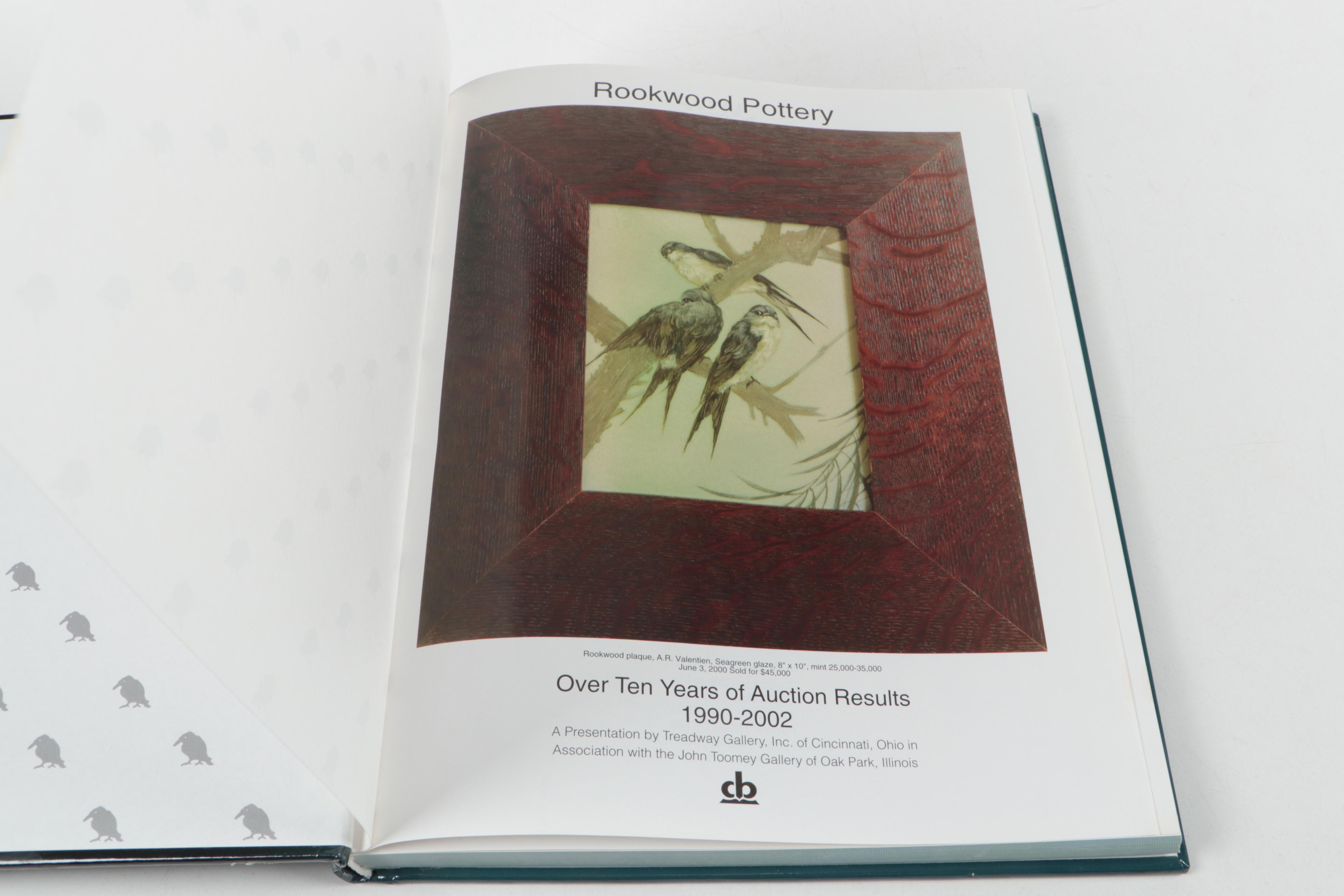 "Rookwood Pottery: The Glorious Gamble" by Anita J. Ellis and More